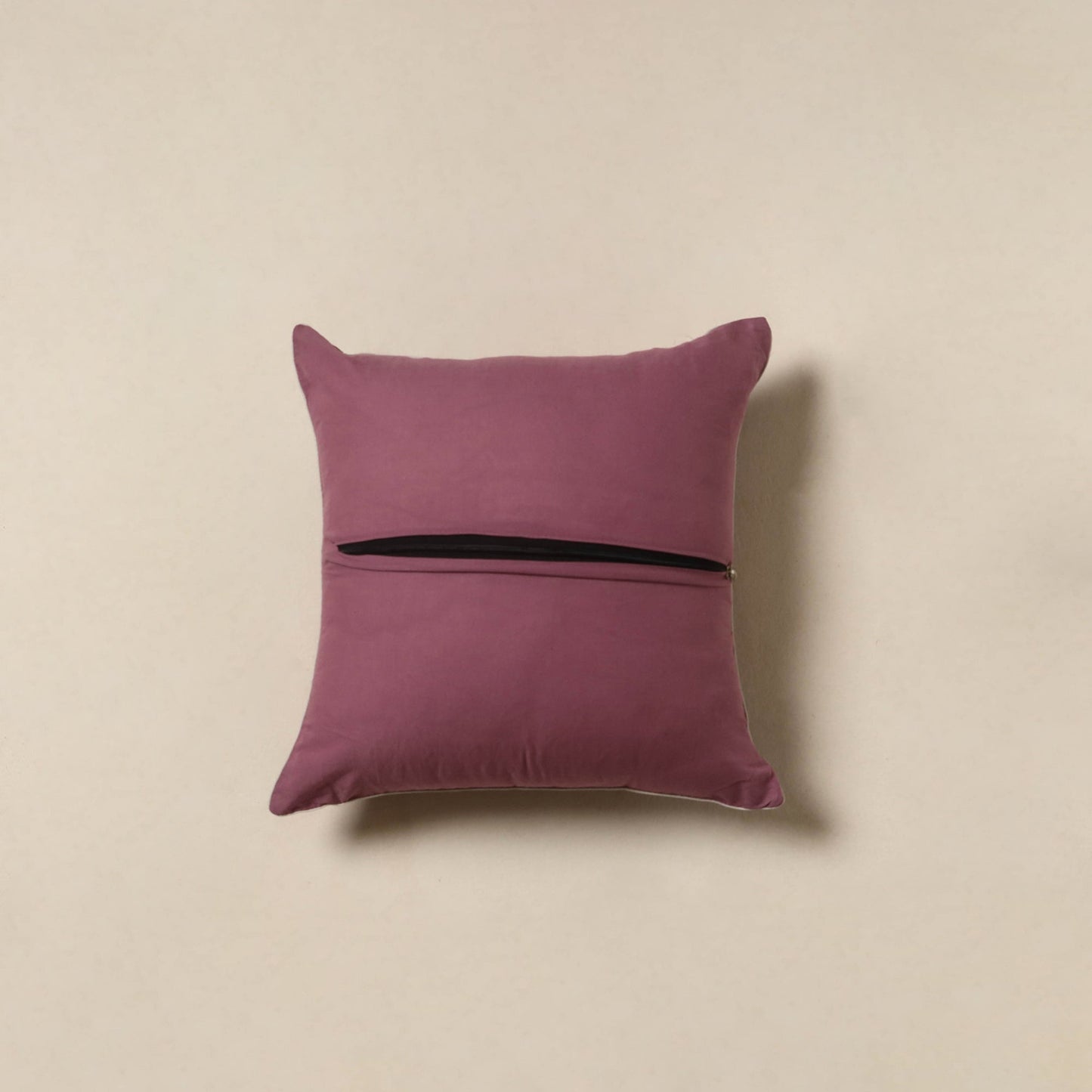 Purple - hand batik cotton cushion cover 27 - handcrafted