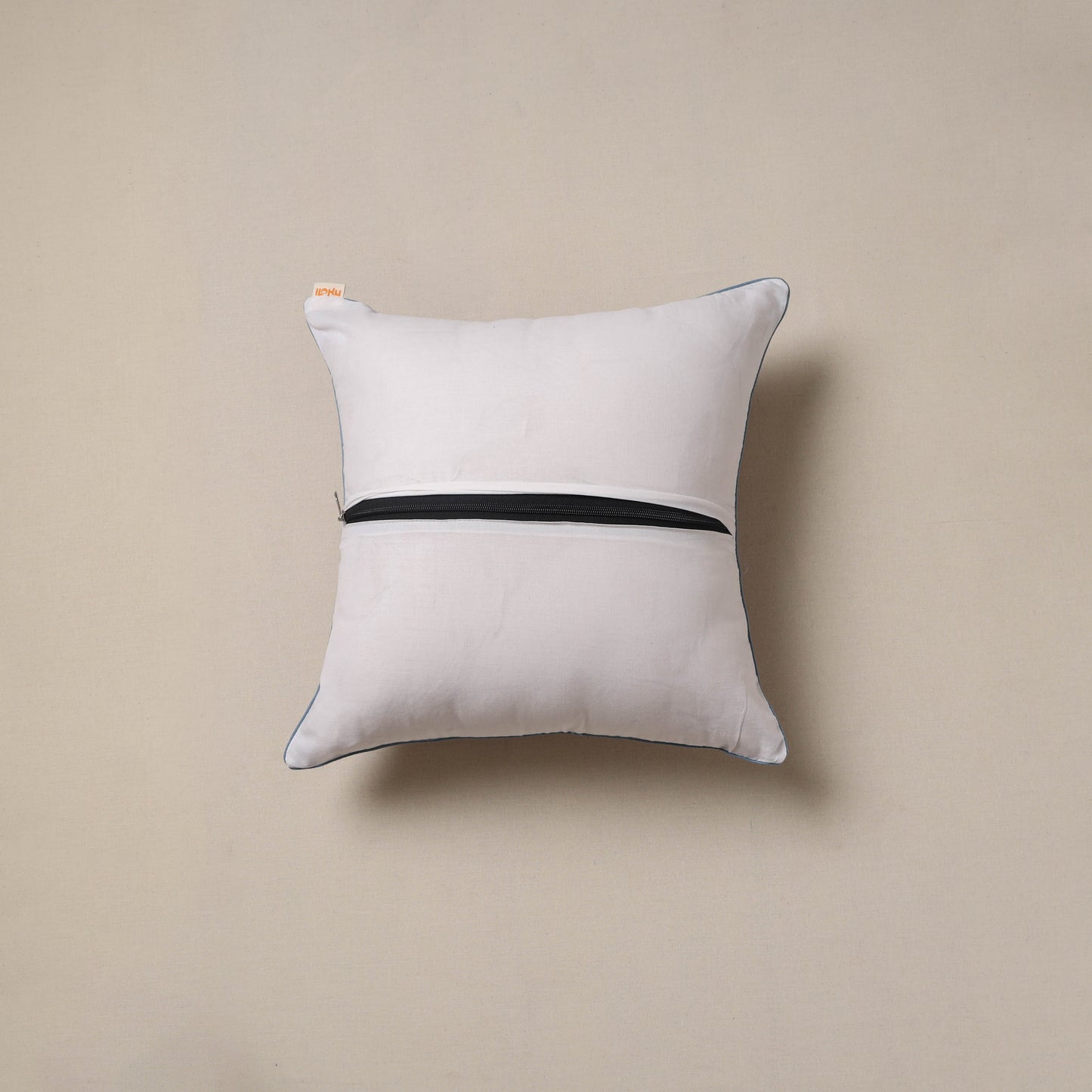 Hand sanganeri cushion cover 17 - handcrafted