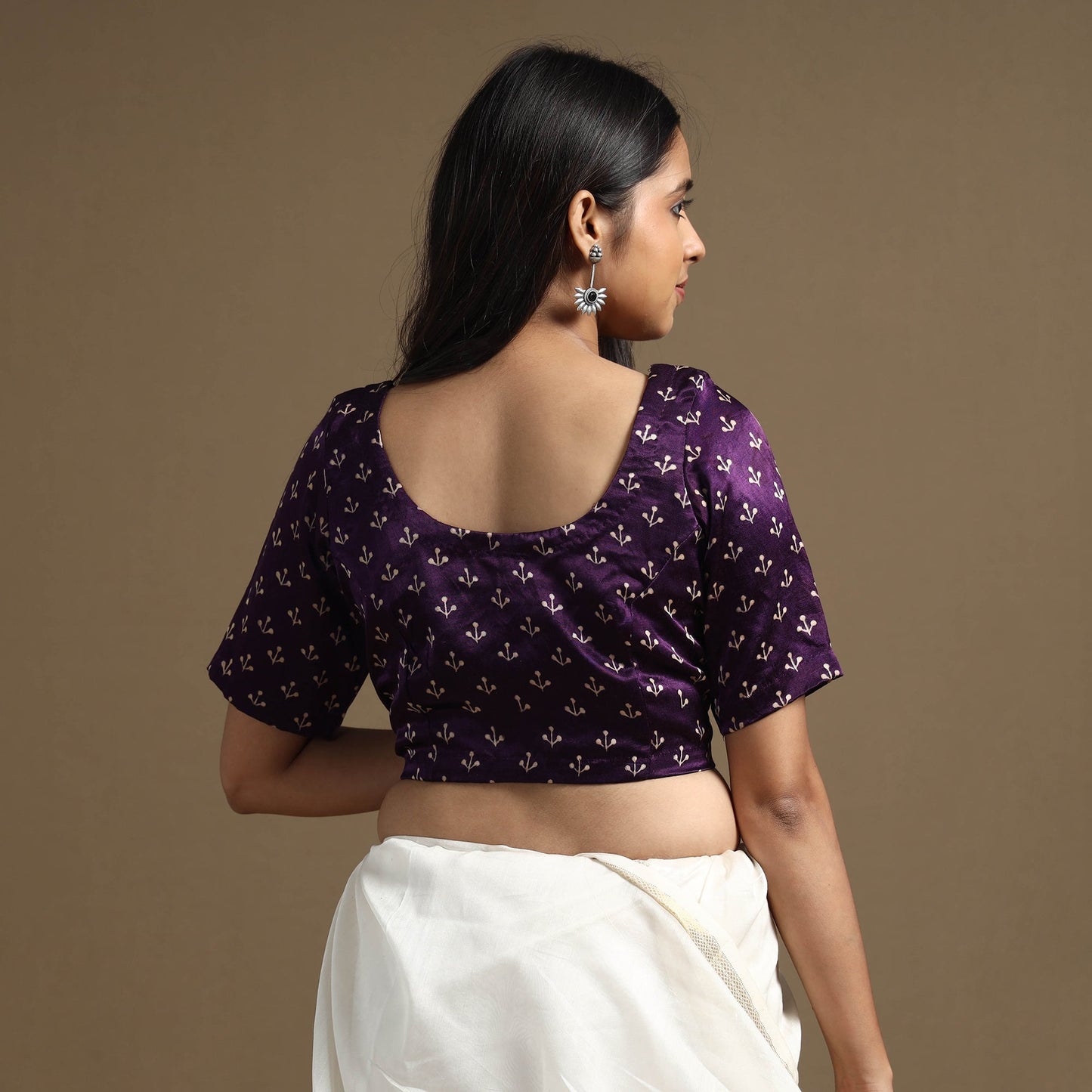 Block Print Stitched Blouse