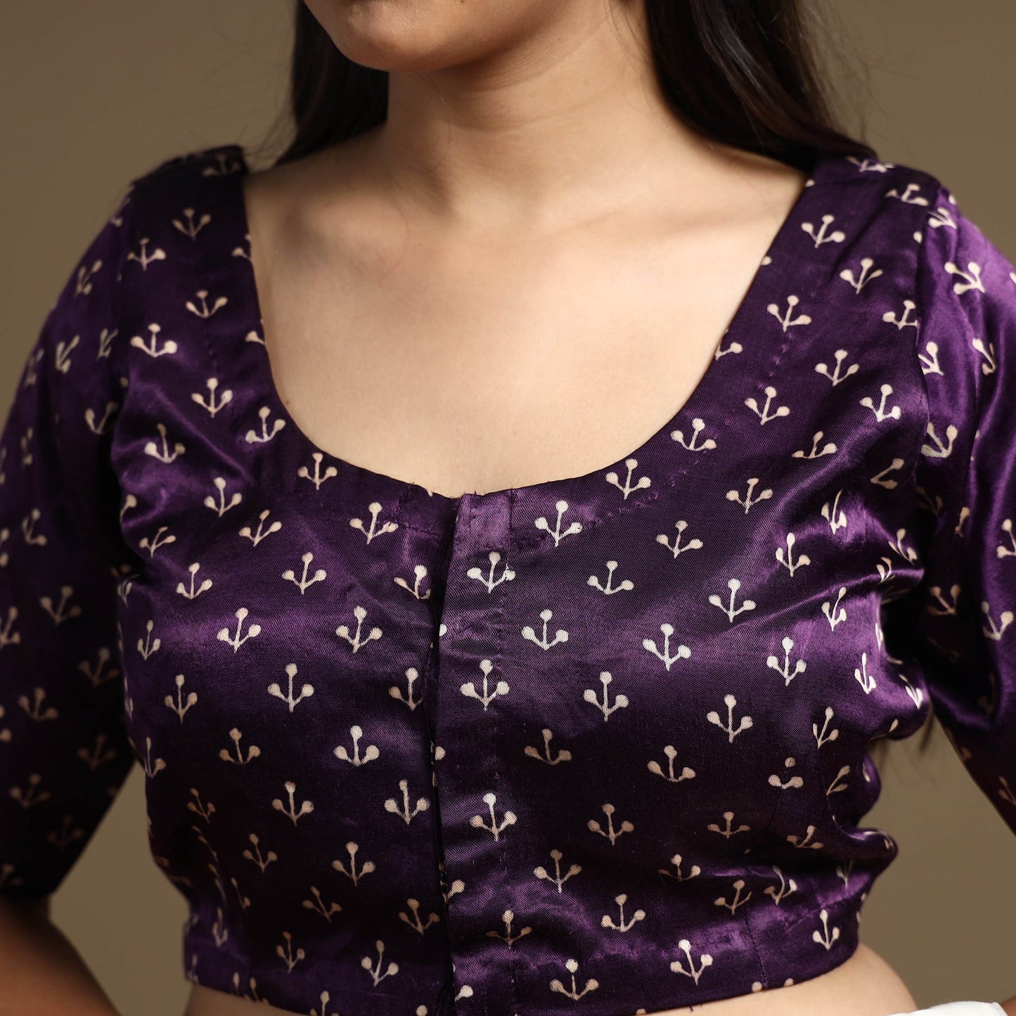 Block Print Stitched Blouse