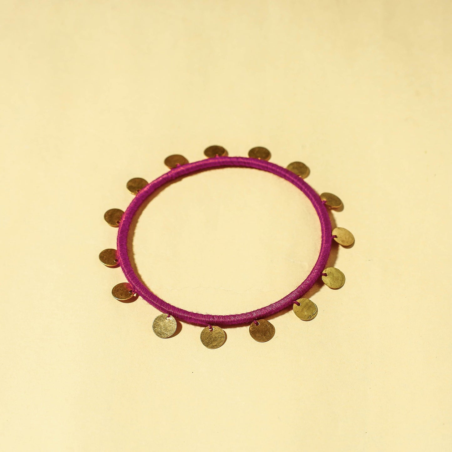 Handcrafted Patwa Thread & Sequin Work Bangle