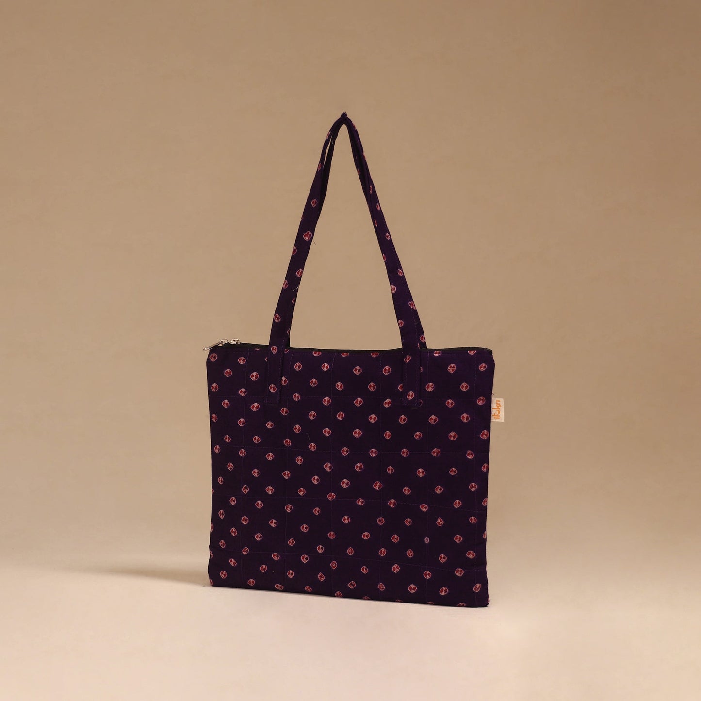 Handcrafted quilted handbag 16