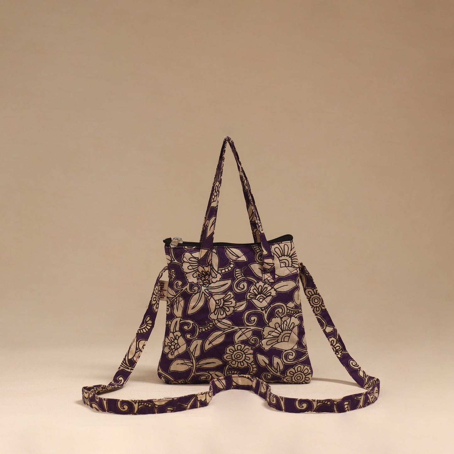 Handcrafted quilted sling bag 19