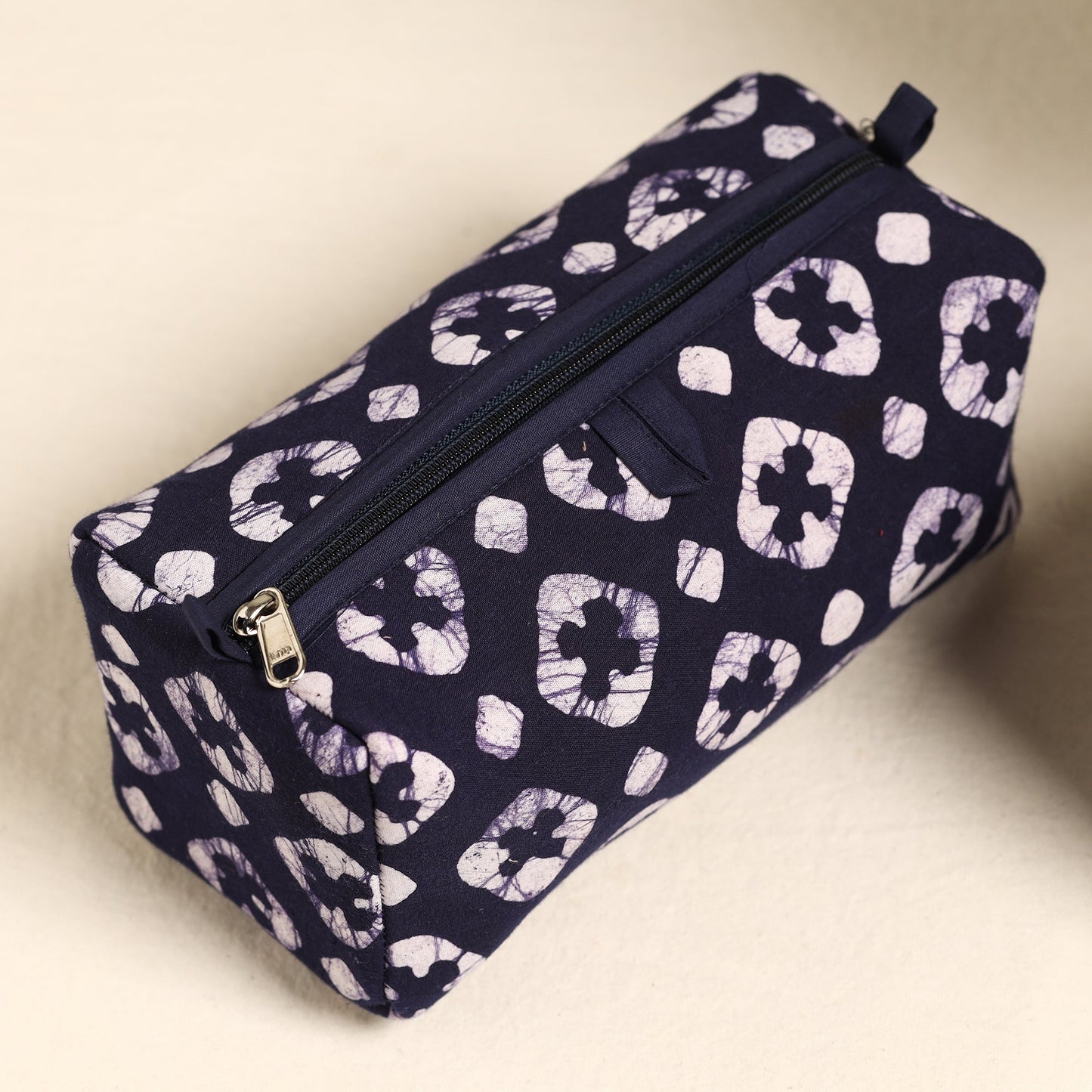 Purple Handmade Cotton Toiletry Bags (Set of 3) 124