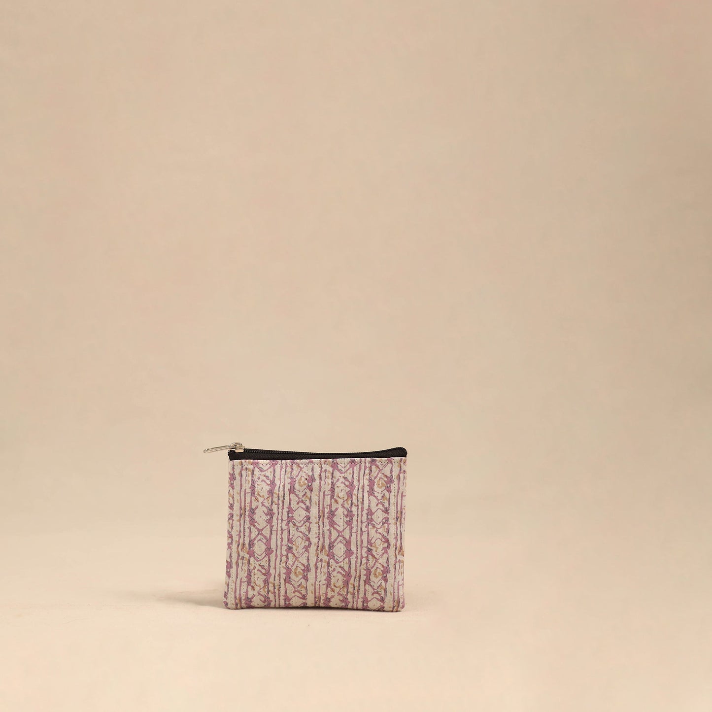 Purple Handmade Cotton Utility Pouches (Set of 3)