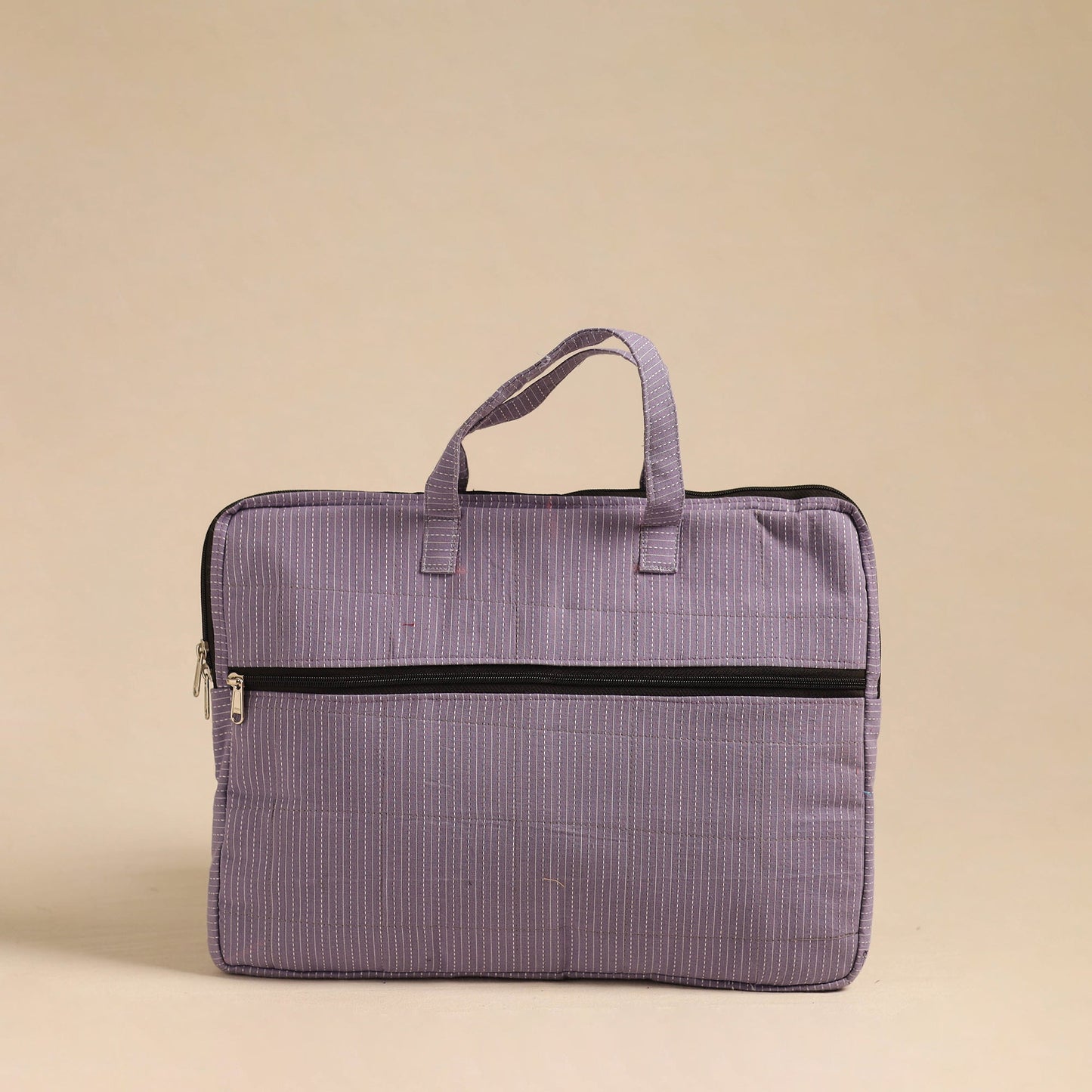 Handmade Quilted Cotton Laptop Bag