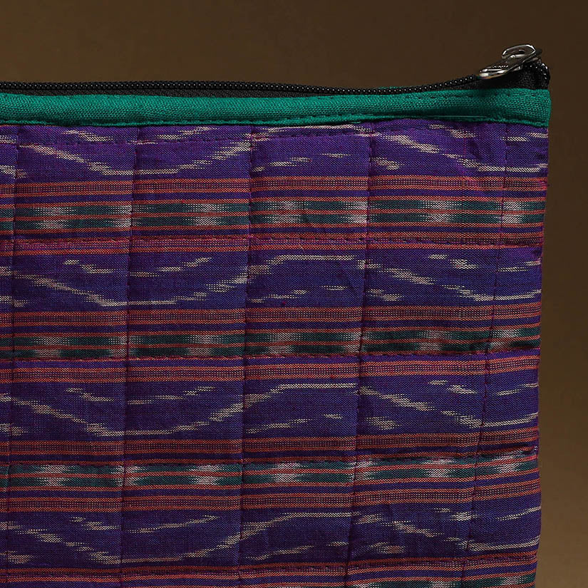 Handmade Quilted Cotton Utility Pouch for Essentials