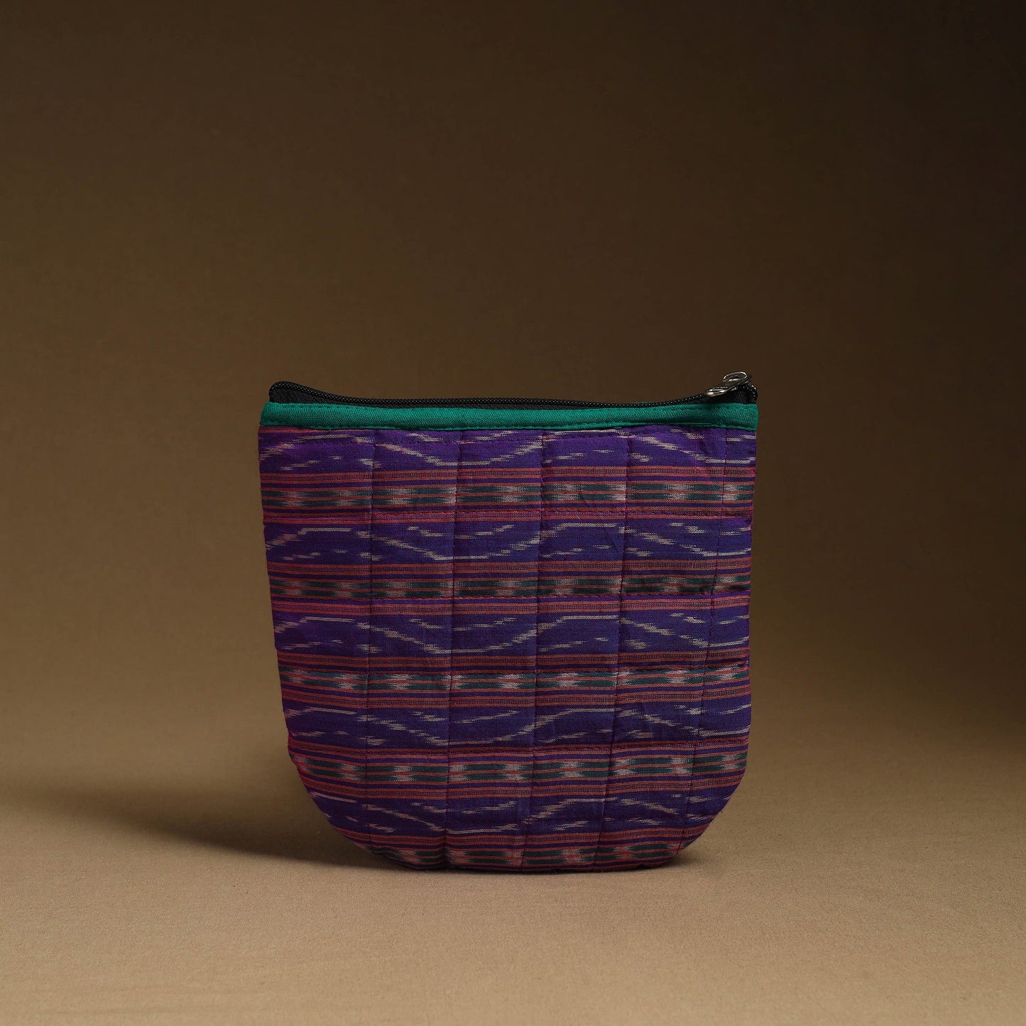 Handmade Quilted Cotton Utility Pouch for Essentials