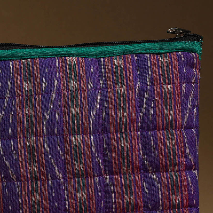 Handmade Quilted Cotton Utility Pouch for Essentials