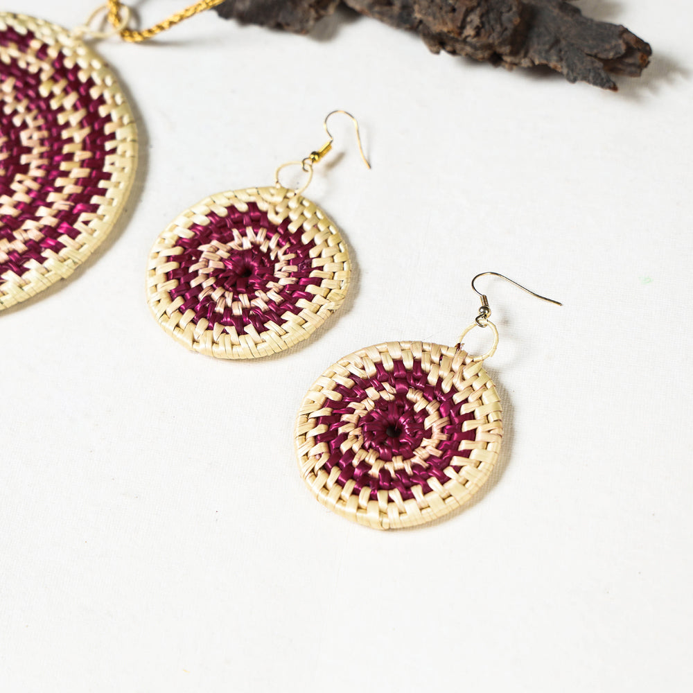 Handmade Sikki Grass Necklace Set