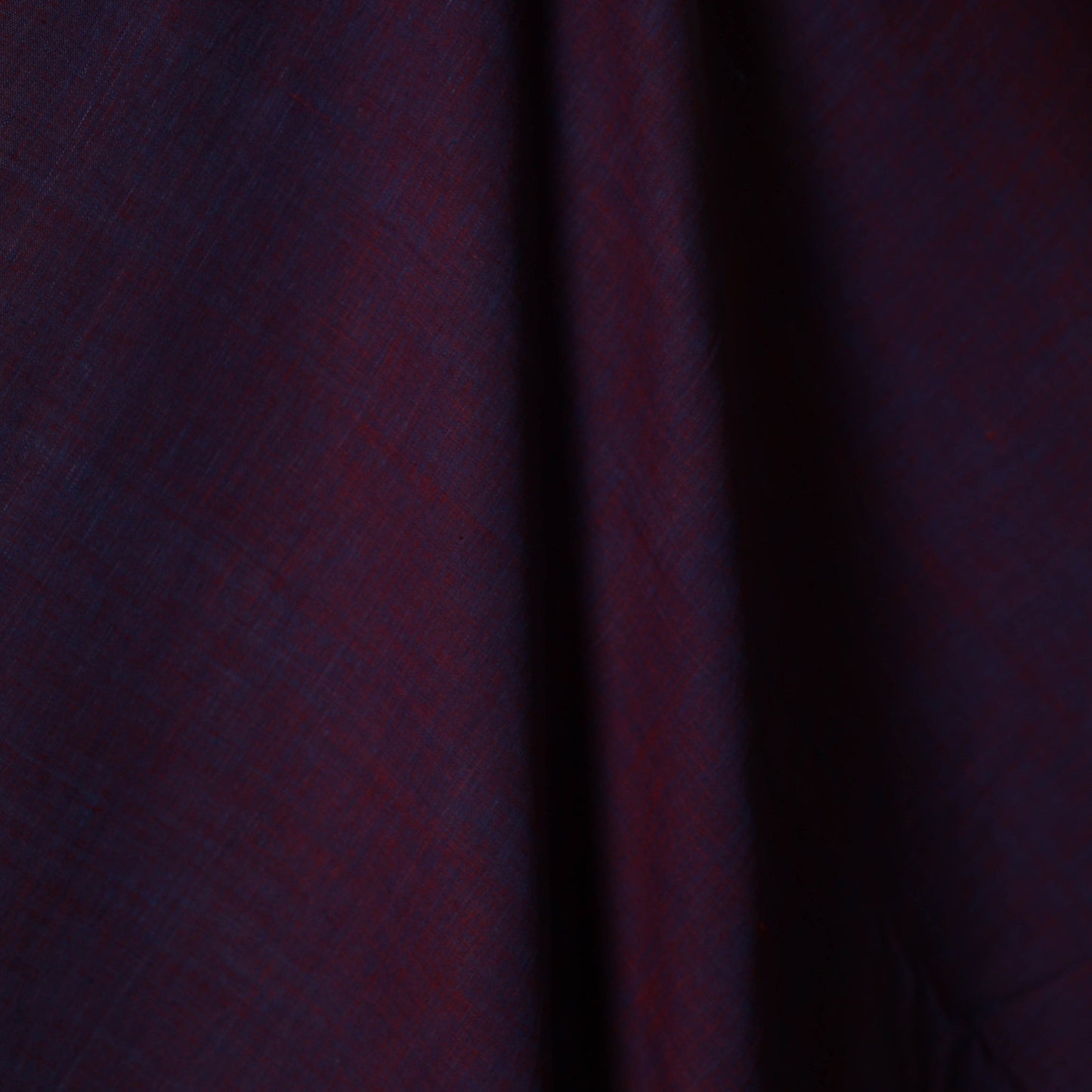 Purple - handspun handloom natural dyed cotton kora plain