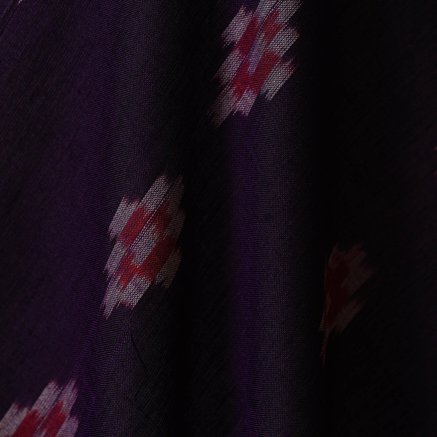 Ikat handloom cotton sambalpuri fabric 06 - handcrafted