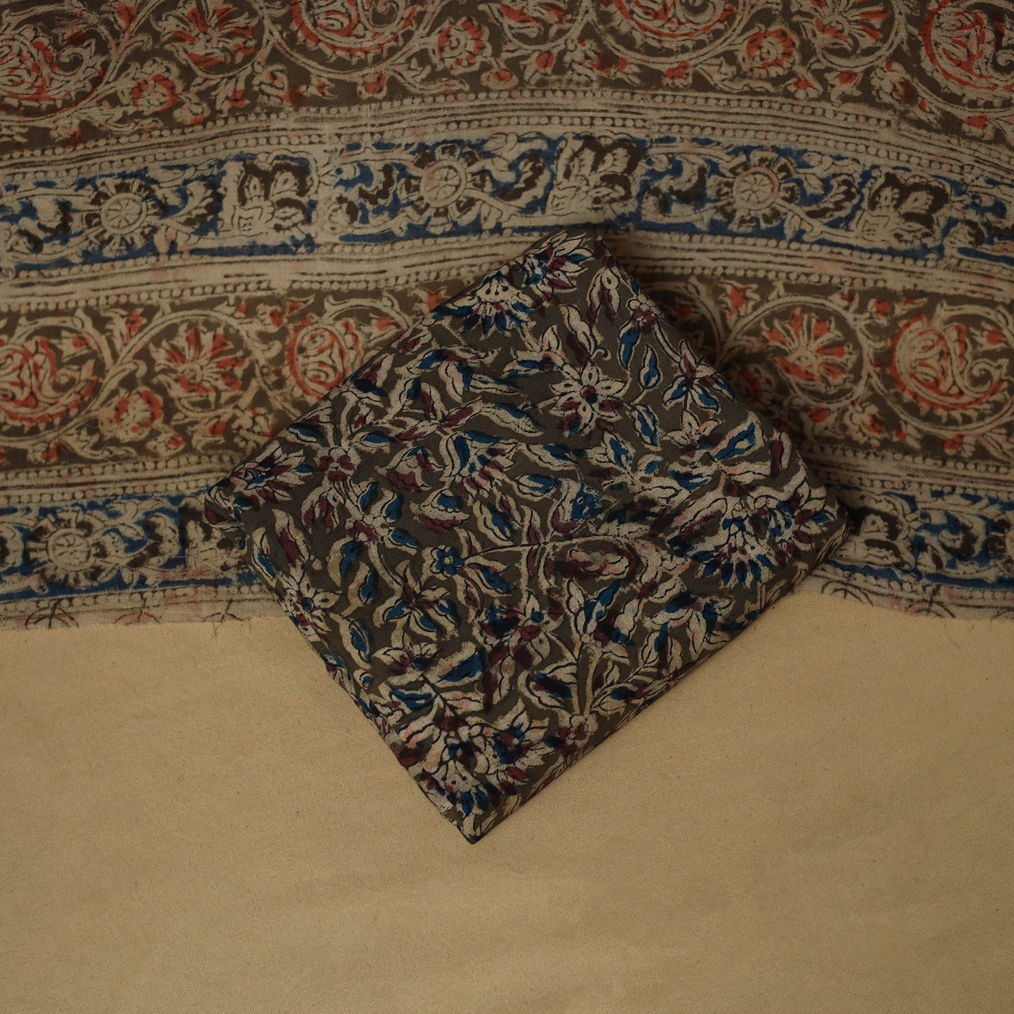 Jacquard cotton 3pc unstitched dress material 157