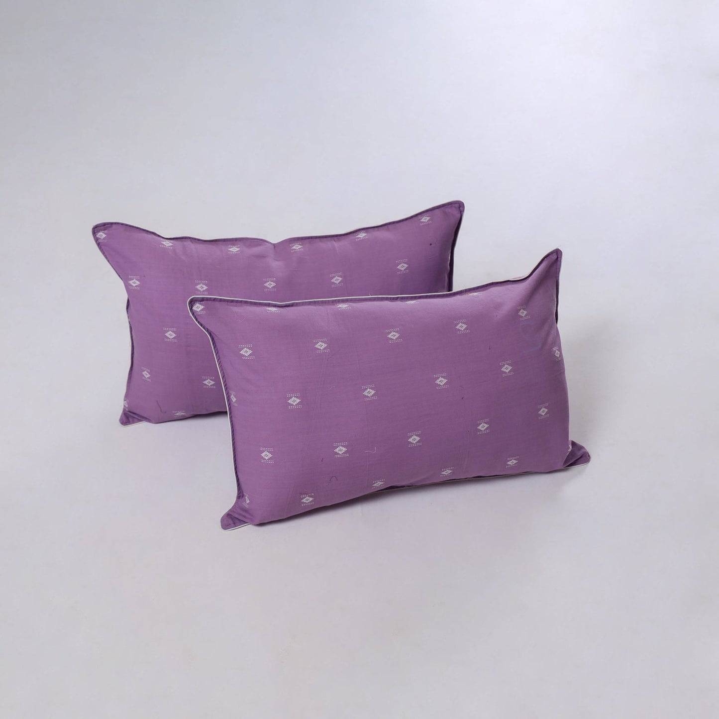 Jacquard weave pillow cover (set of 2) 21 - handcrafted