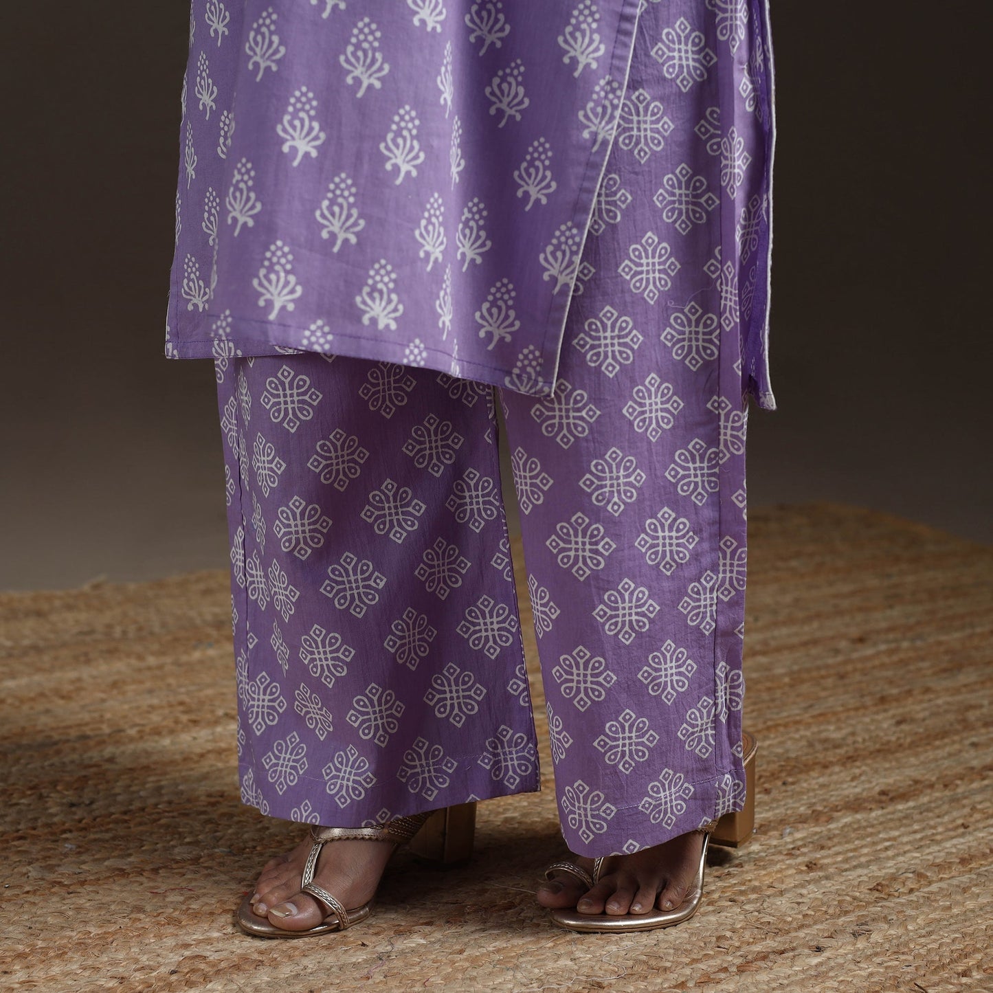 Jaipur hand cotton suit set with dupatta for women 03