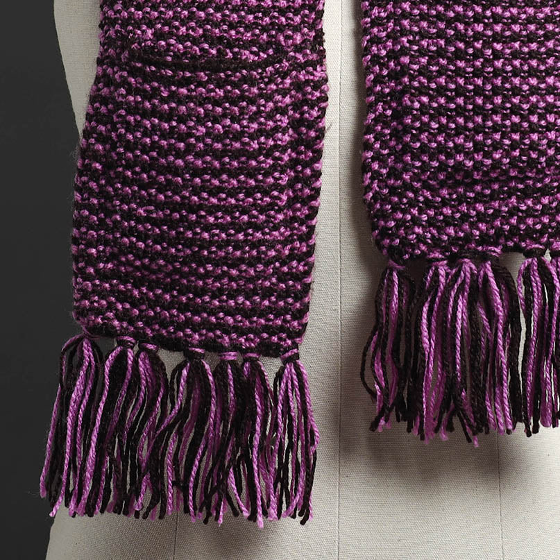 Kumaun Hand Knitted Woolen Muffler for Men & Women Online in India