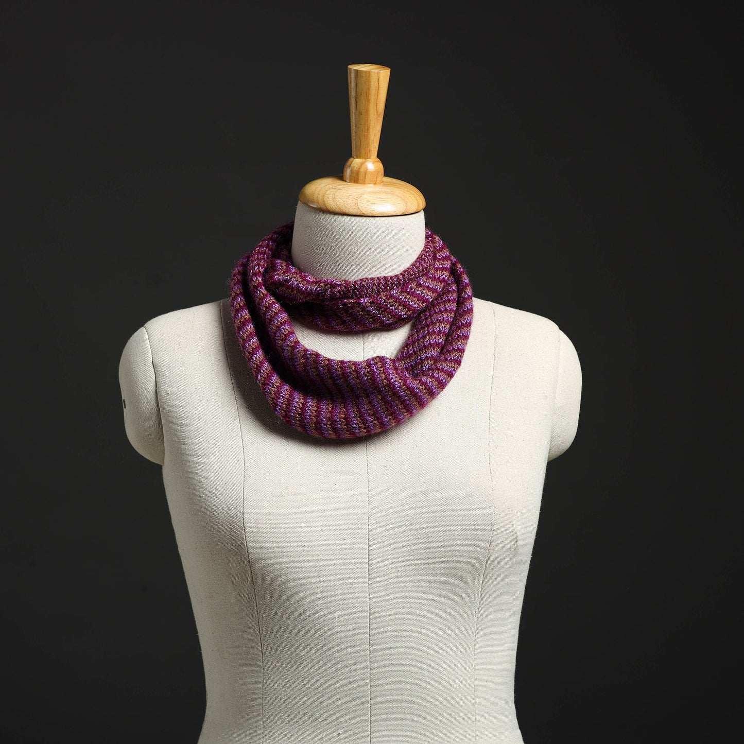 Kumaun Hand Knitted Woolen Neck Warmer