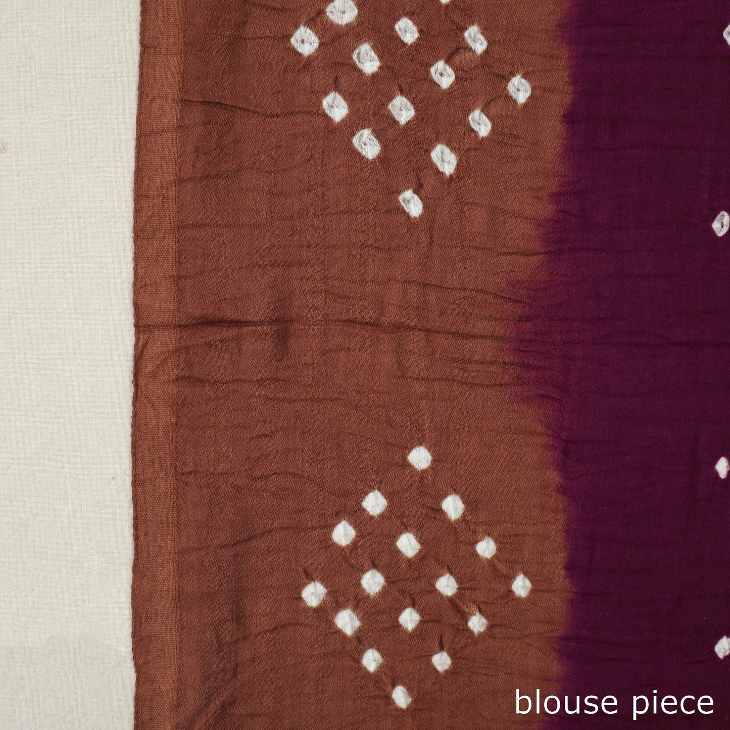 Purple Kutch Tie-Dye Bandhani Saree