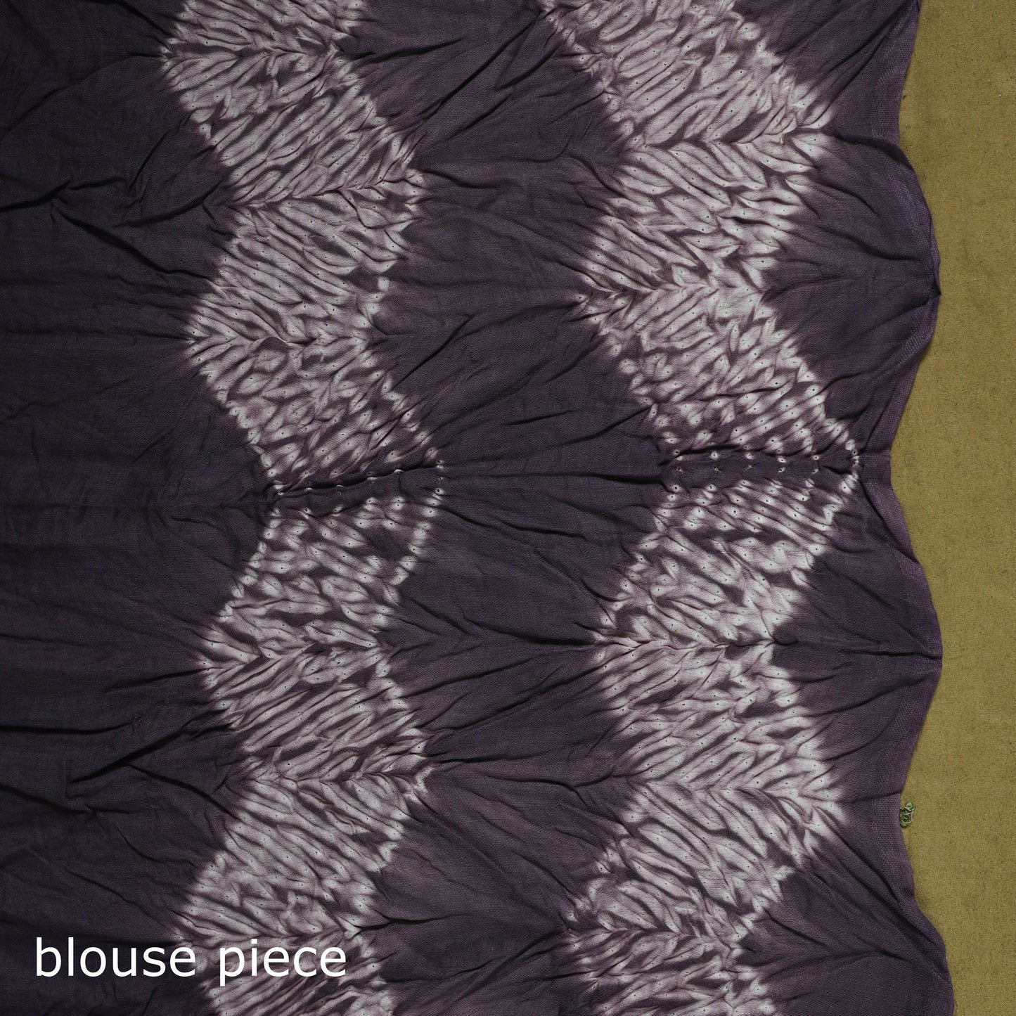 Kutch tie-dye pure cotton shibori saree 29 - handcrafted