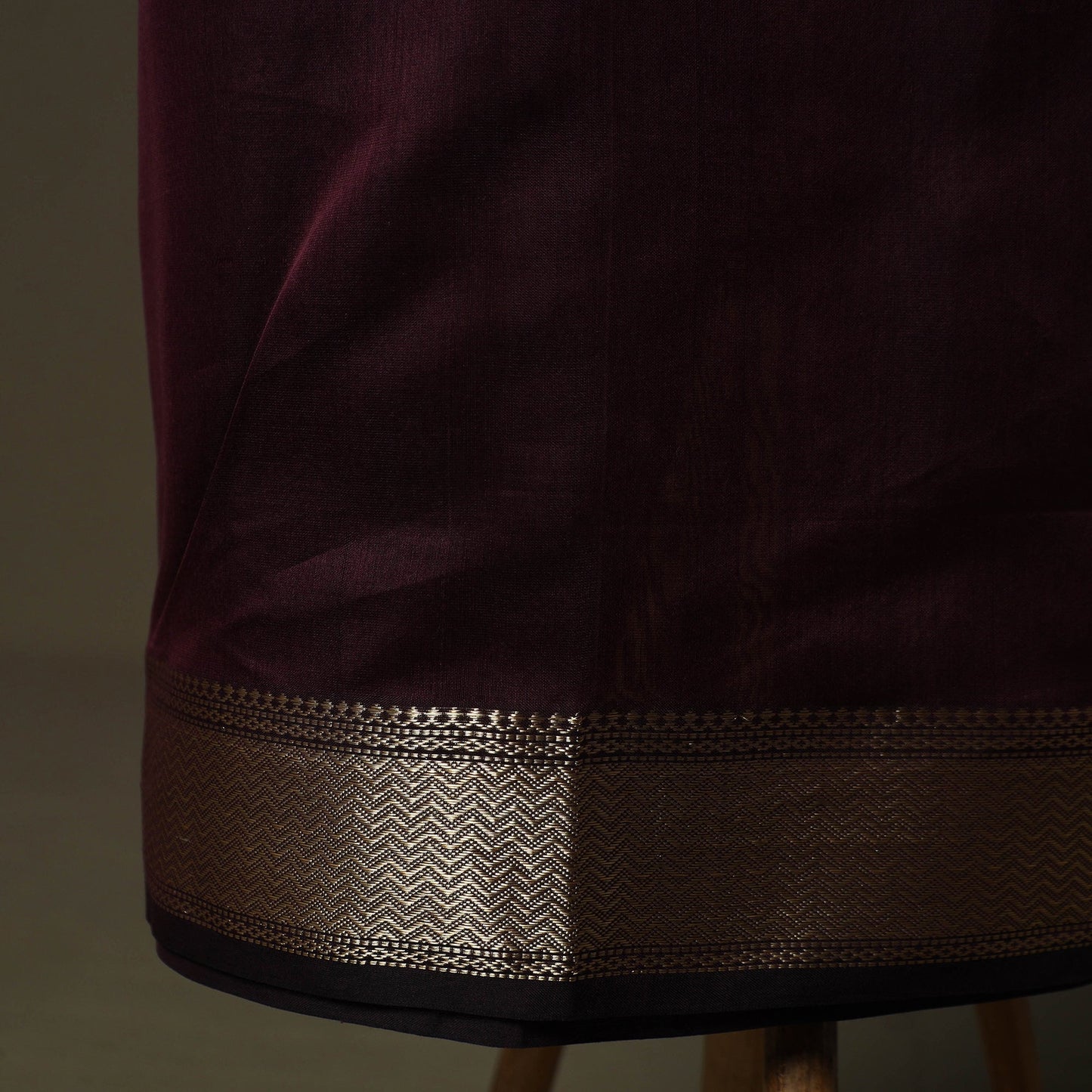 Maheshwari silk handloom 2pc unstitched dress material