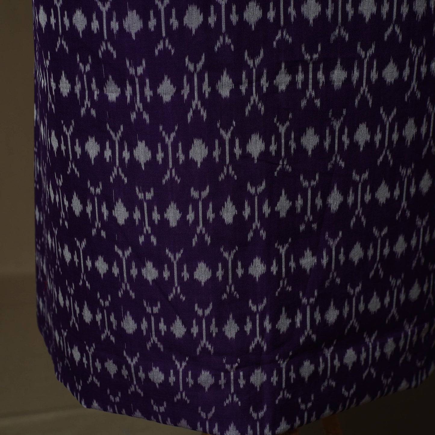 Handloom mercerised cotton pochampally ikat 2pc unstitched