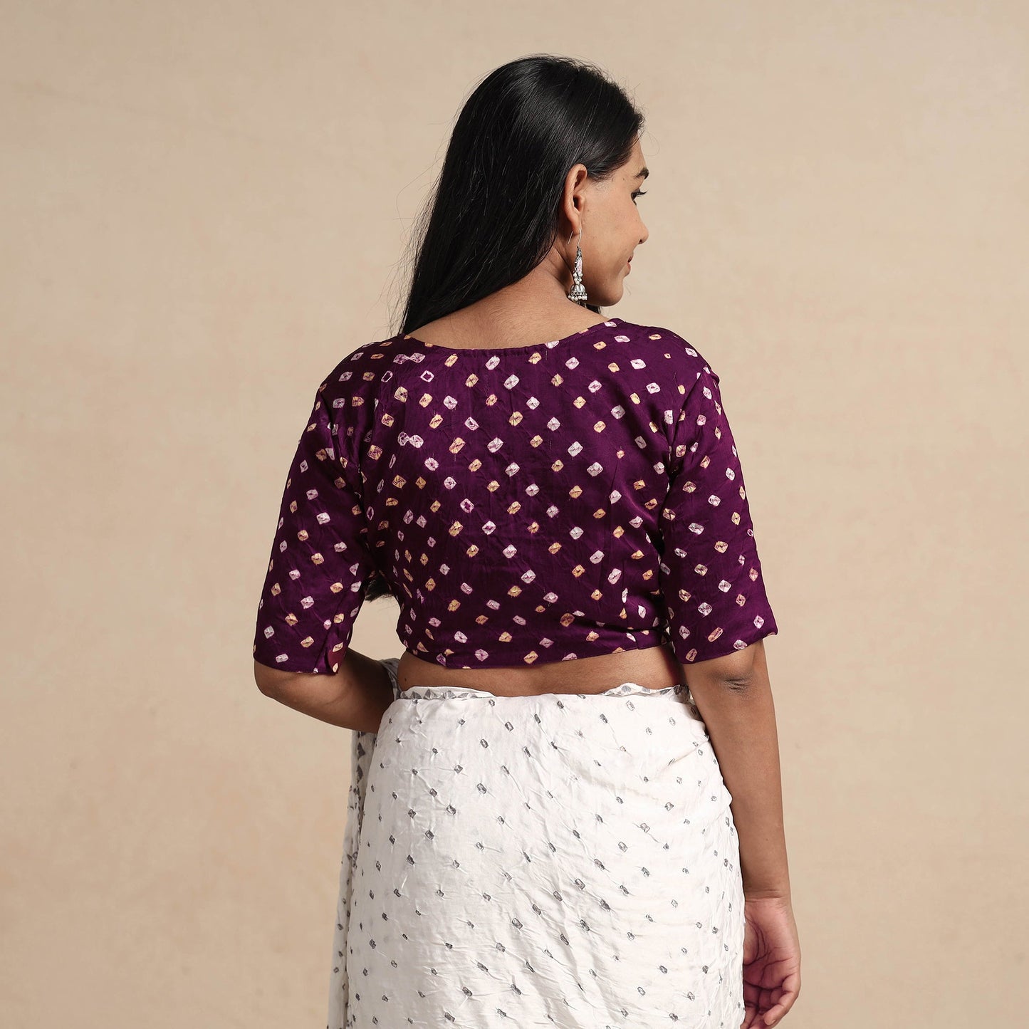Bandhani Stitched Blouse