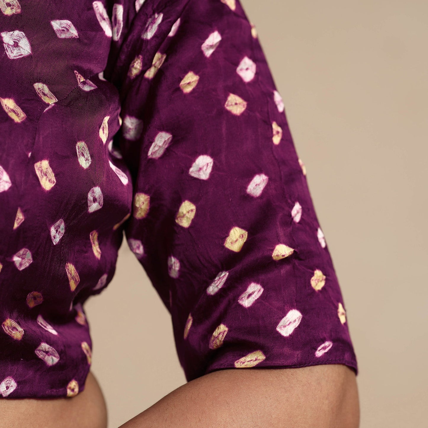 Bandhani Stitched Blouse