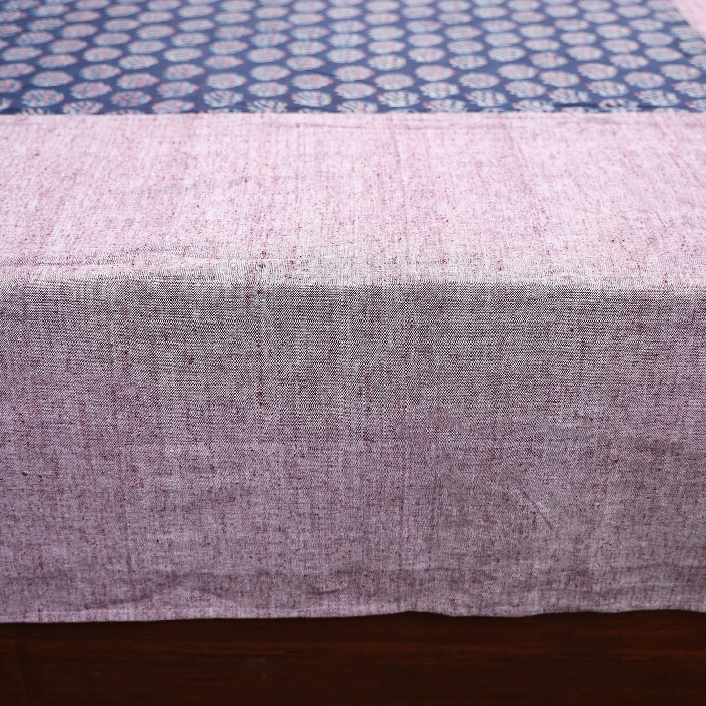 plain double bed cover set