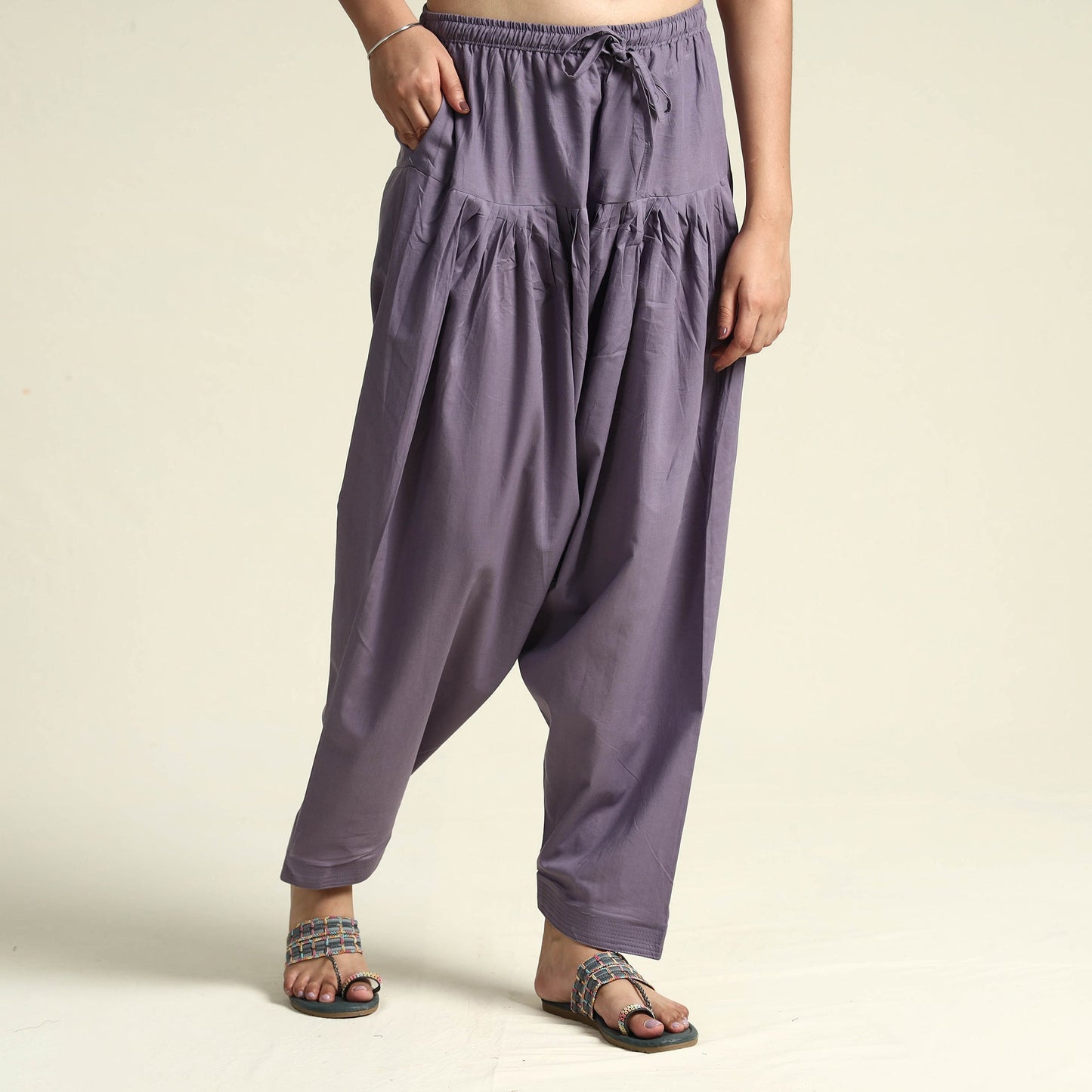 Plain Cotton Women Salwar