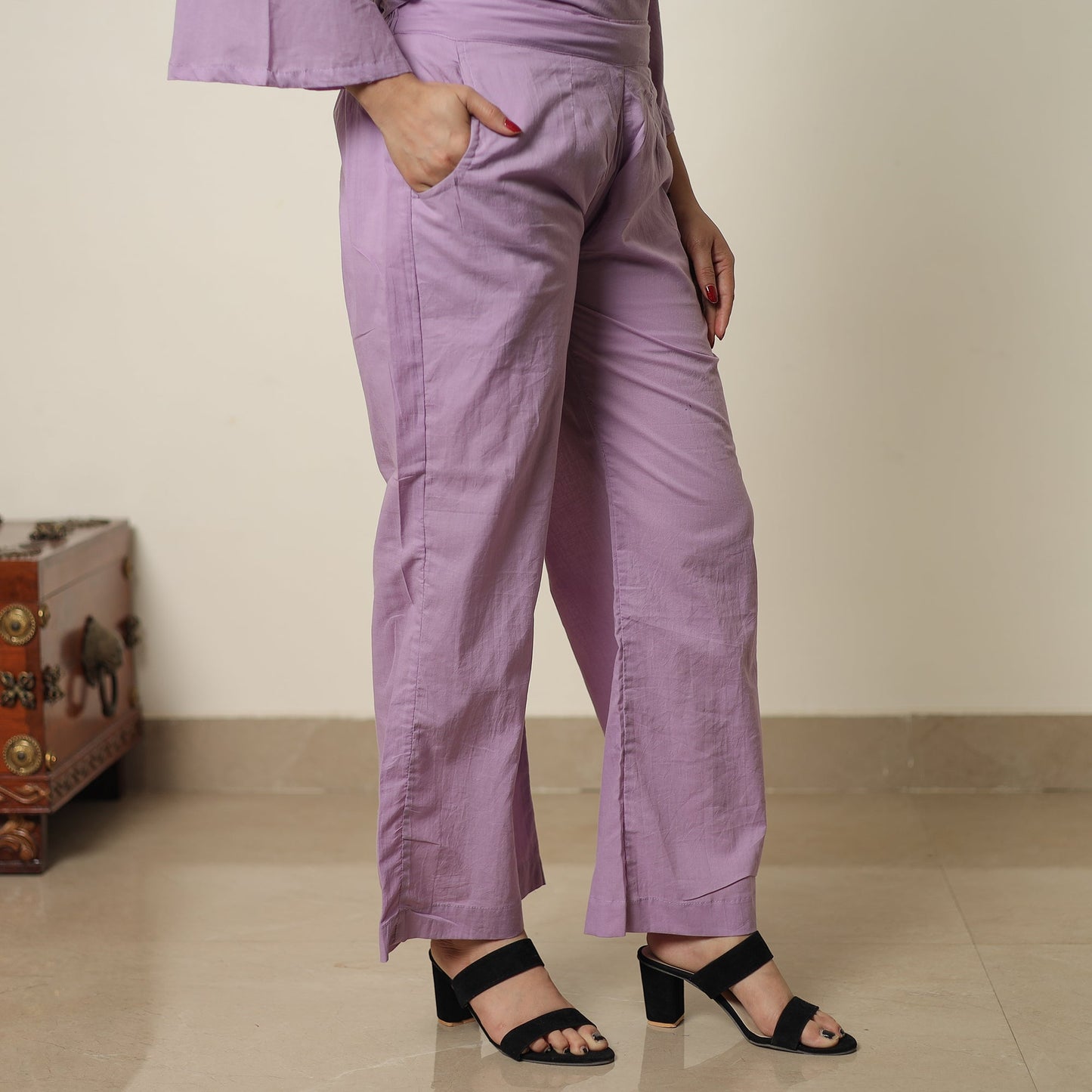 Plain Dyed Cotton Co-Ord Set 01 Online at iTokri.com
