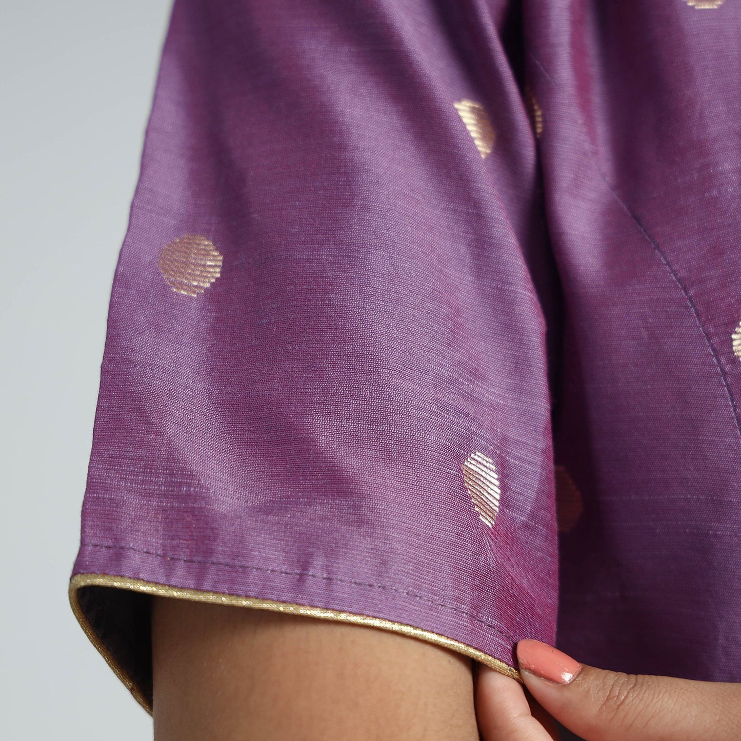 Silk Stitched Blouse