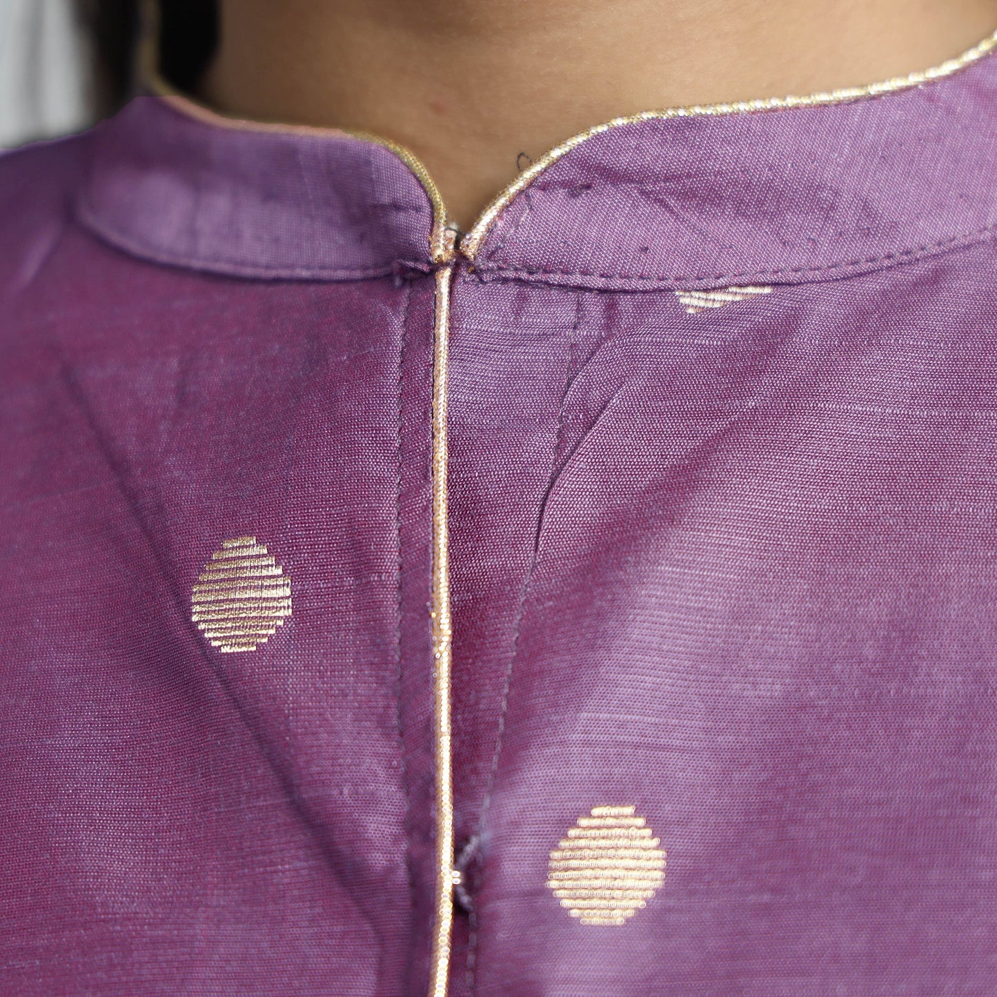 Silk Stitched Blouse