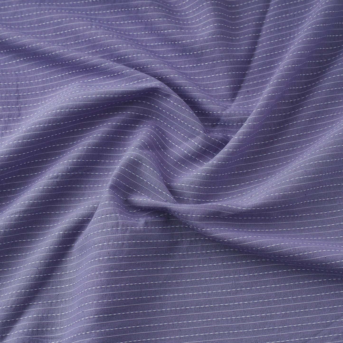 Buy Prewashed Running Stitch Plain Cotton Fabric