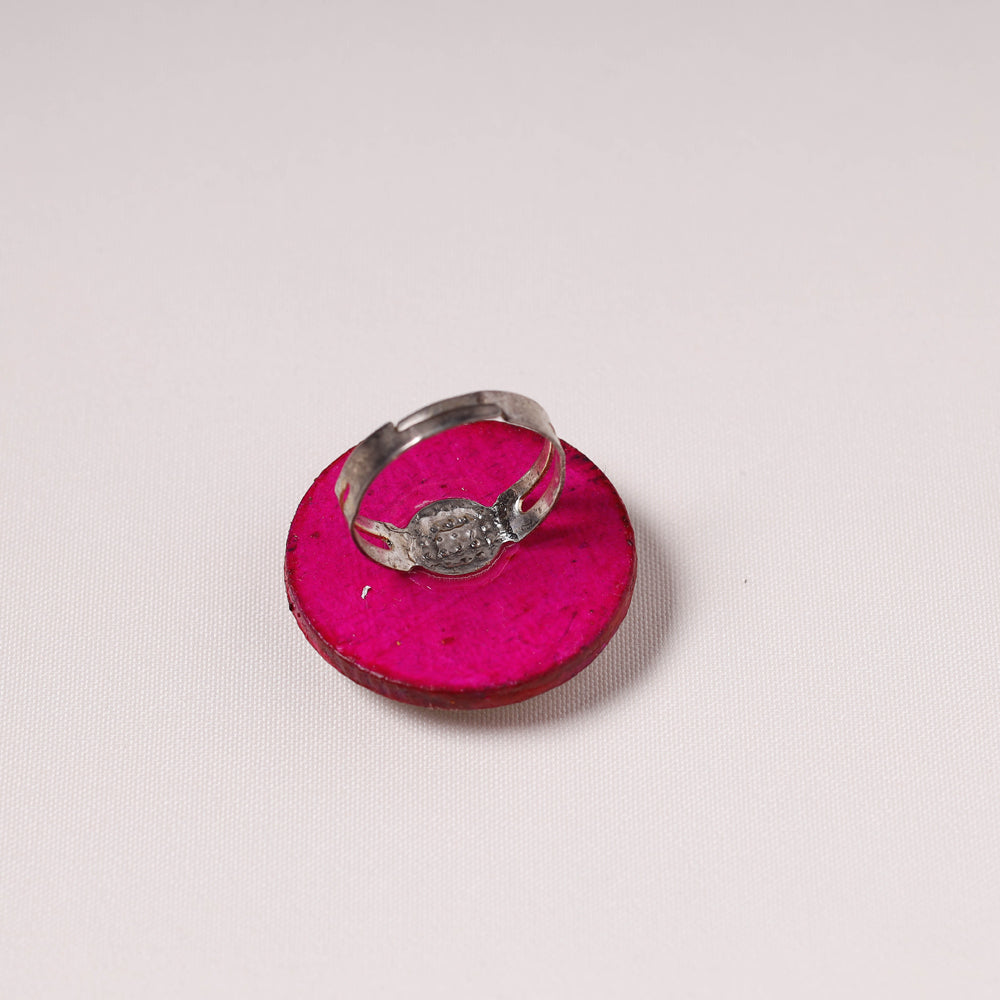 madhubani wooden ring