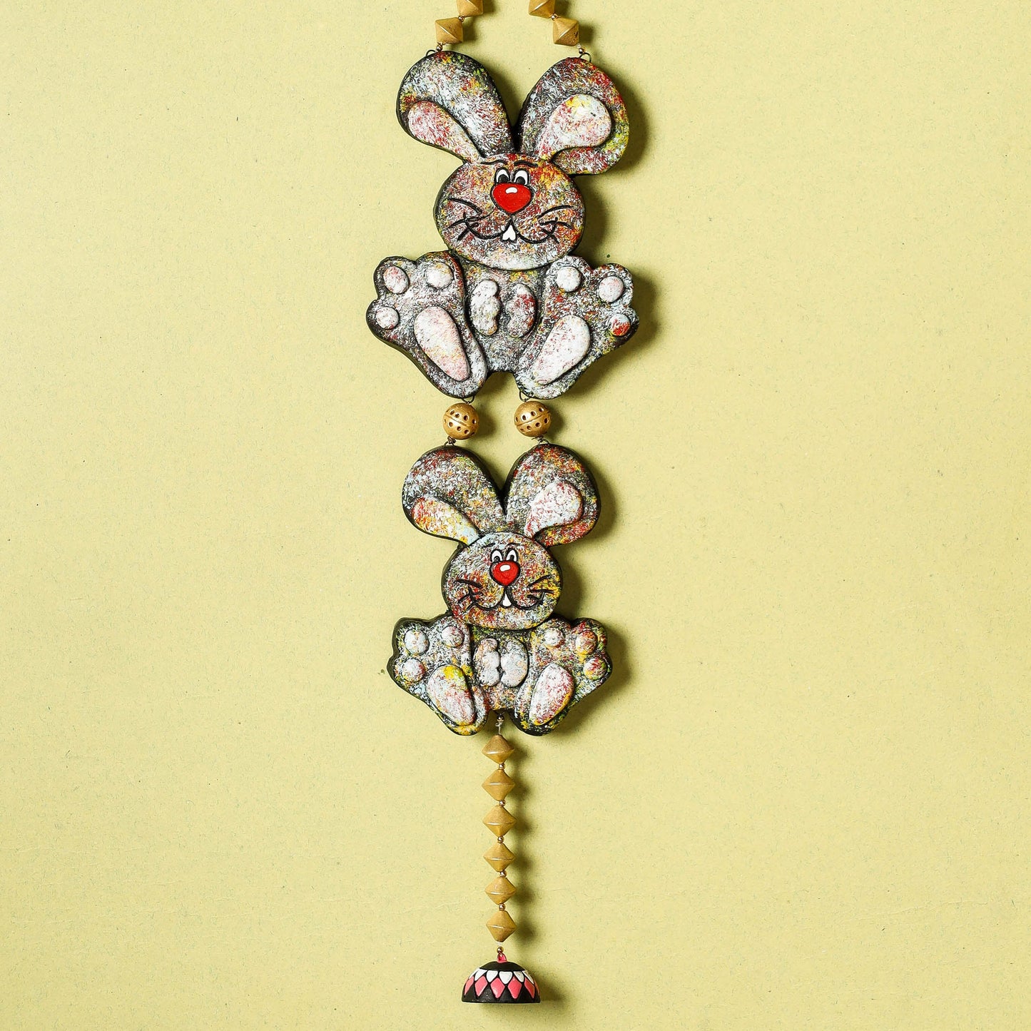 Bishnupur Handpainted Terracotta Wall Hanging