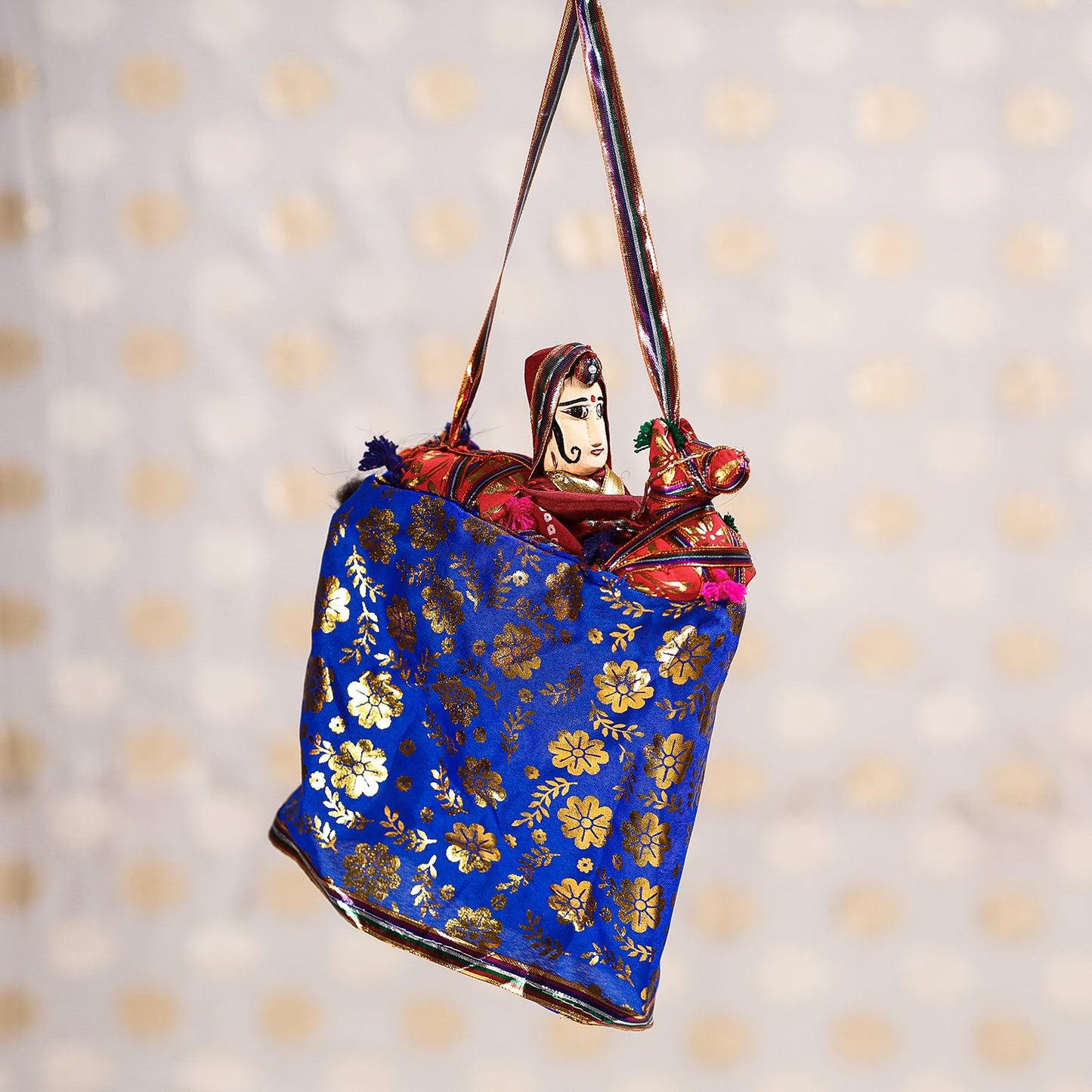 Ghodi Sawar - Rajasthani Handmade Hanging / Kathputli