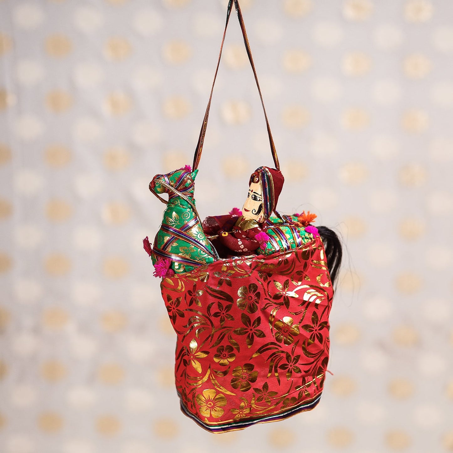 Ghodi Sawar - Rajasthani Handmade Hanging / Kathputli