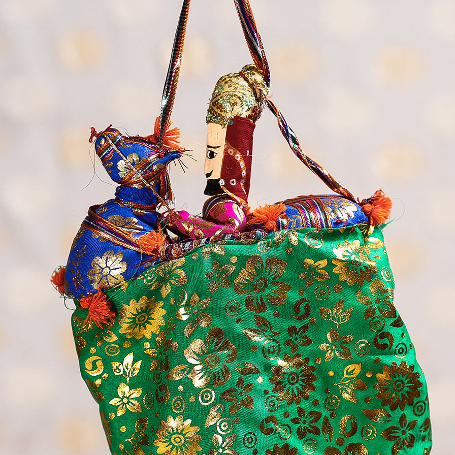 Ghodi Sawar - Rajasthani Handmade Hanging / Kathputli