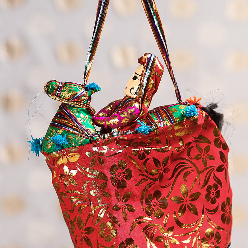 Ghodi Sawar - Rajasthani Handmade Hanging / Kathputli