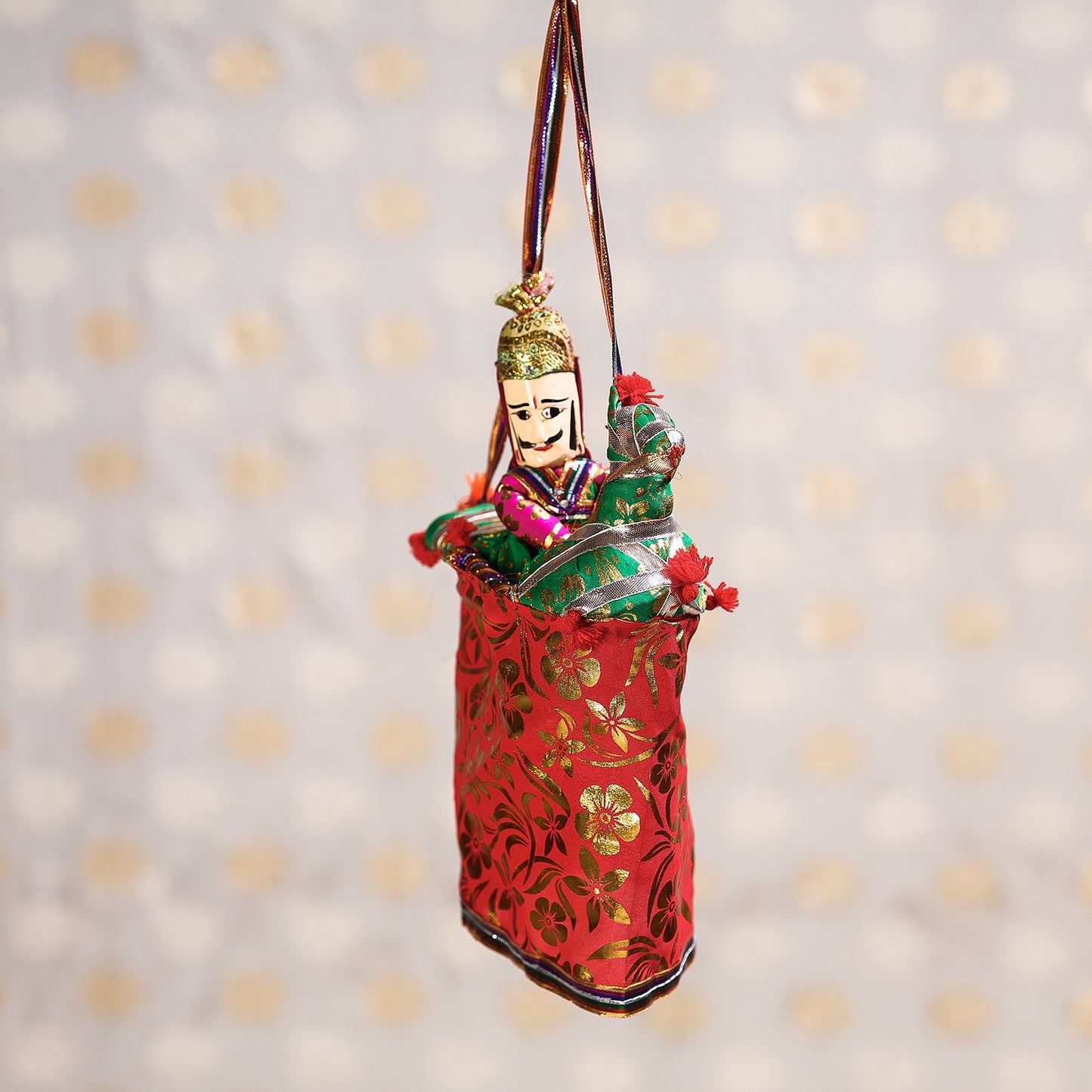 Ghodi Sawar - Rajasthani Handmade Hanging / Kathputli