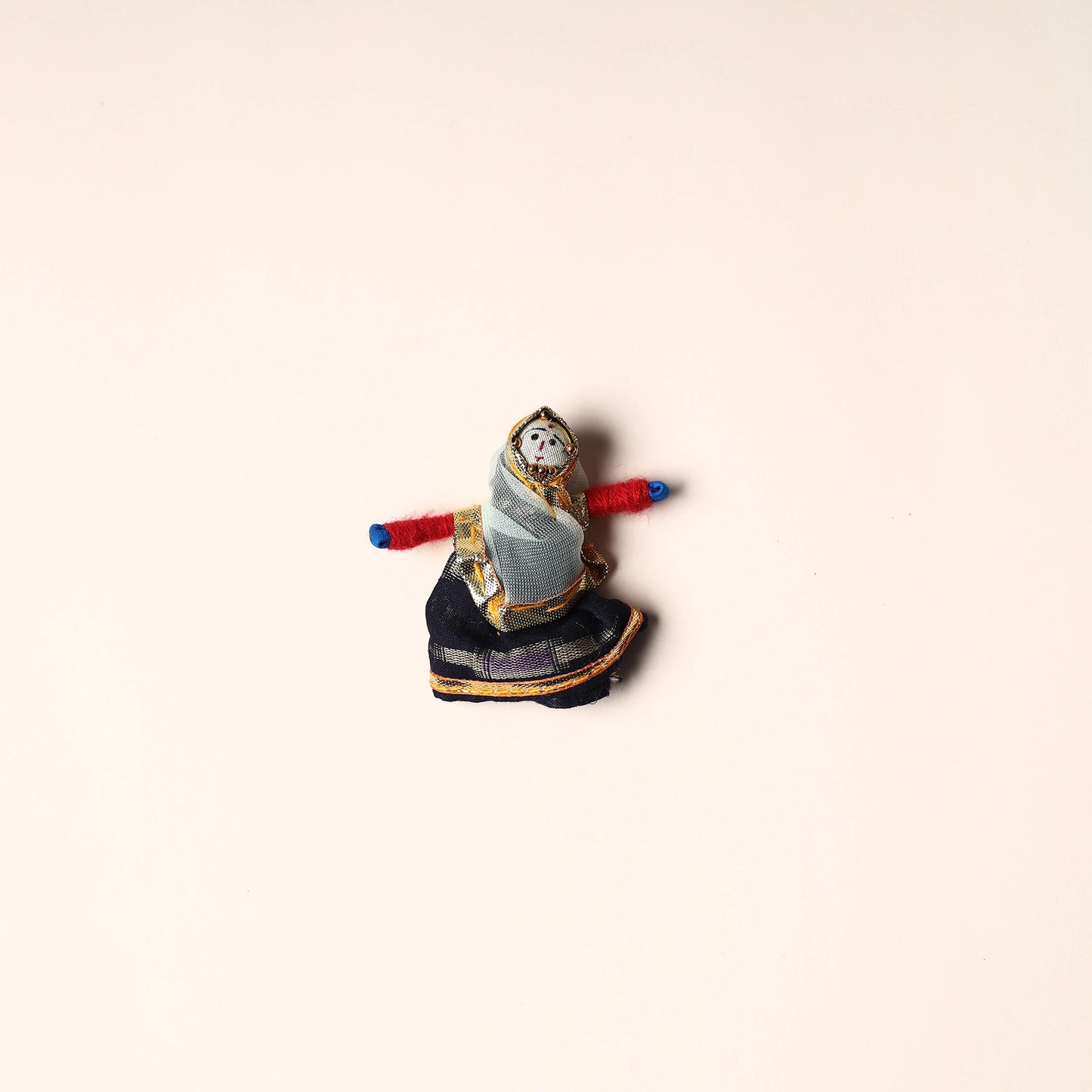 Rajasthani Puppet Couple Handmade Magnet