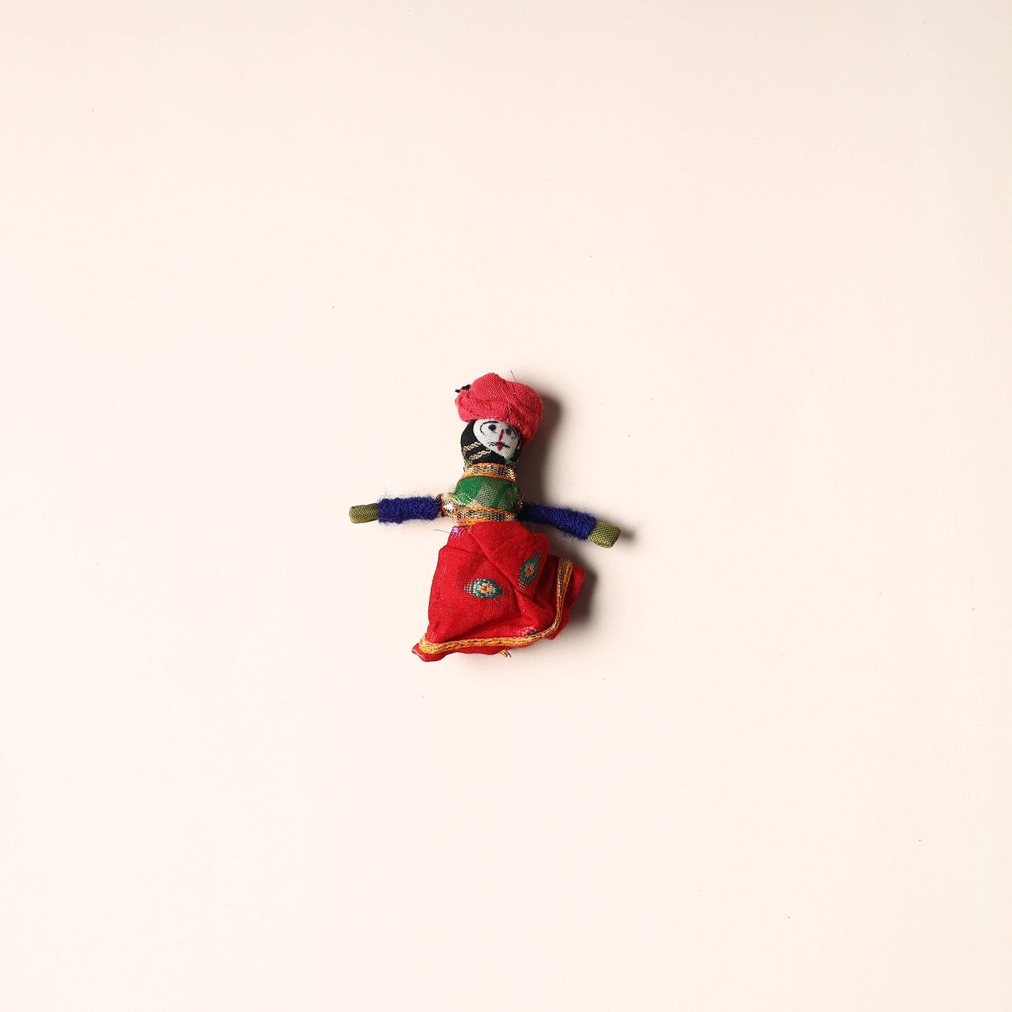 Rajasthani Puppet Couple Handmade Magnet