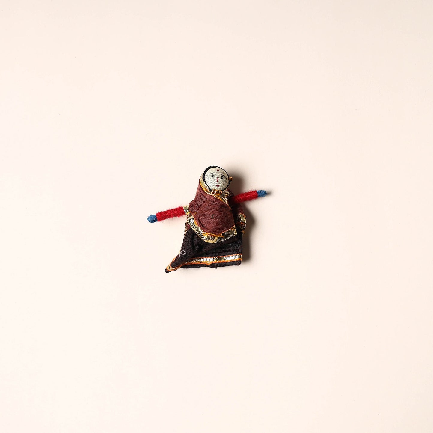 Rajasthani Puppet Couple Handmade Magnet