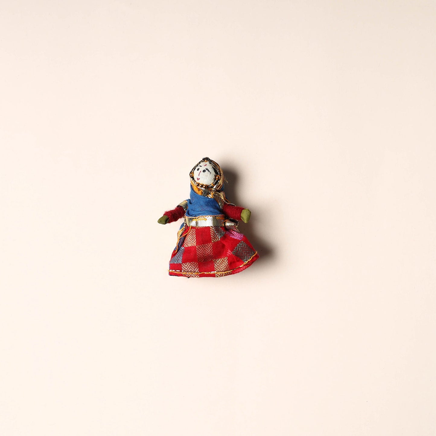 Rajasthani Puppet Couple Handmade Magnet