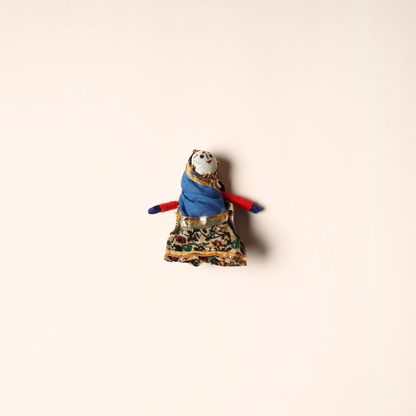 Rajasthani Puppet Couple Handmade Magnet