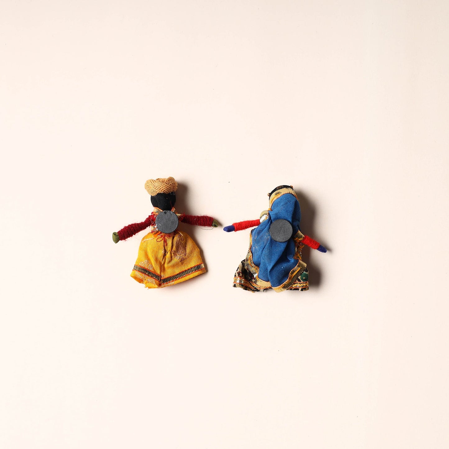 Rajasthani Puppet Couple Handmade Magnet