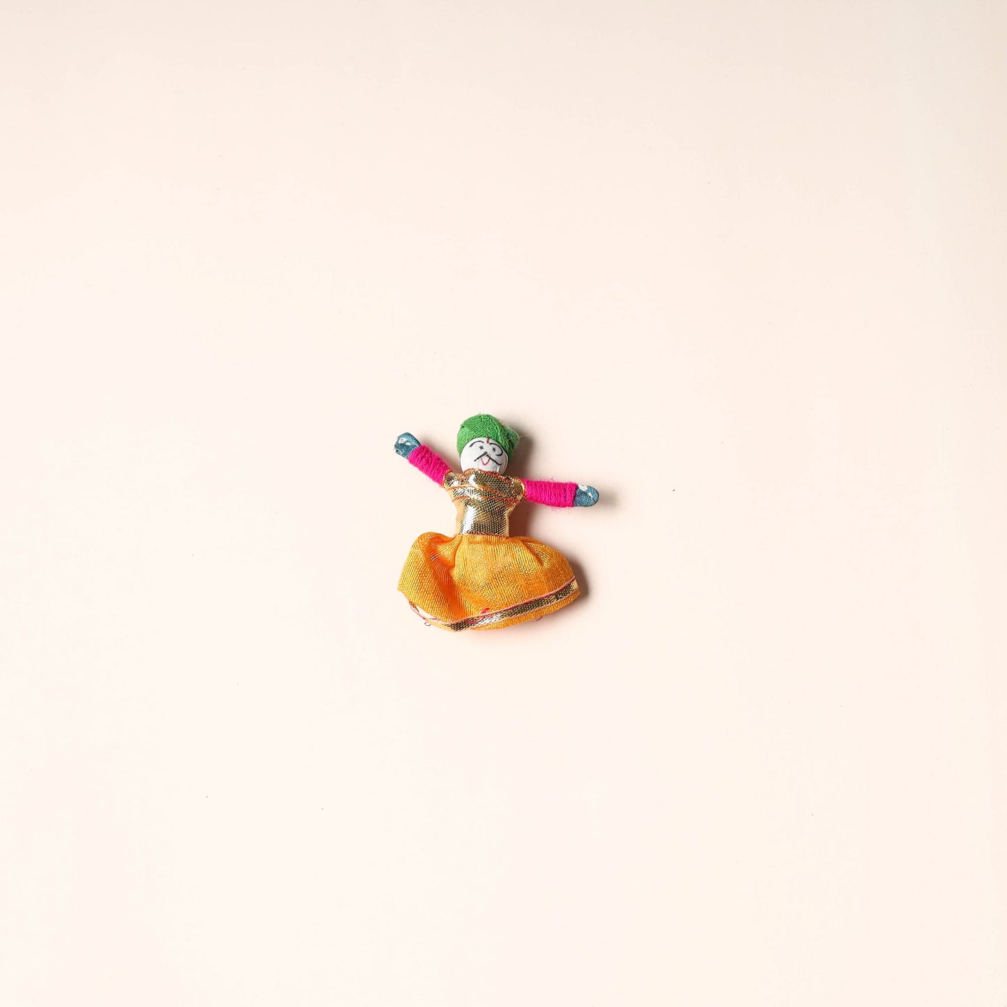 Rajasthani Puppet Couple Handmade Magnet
