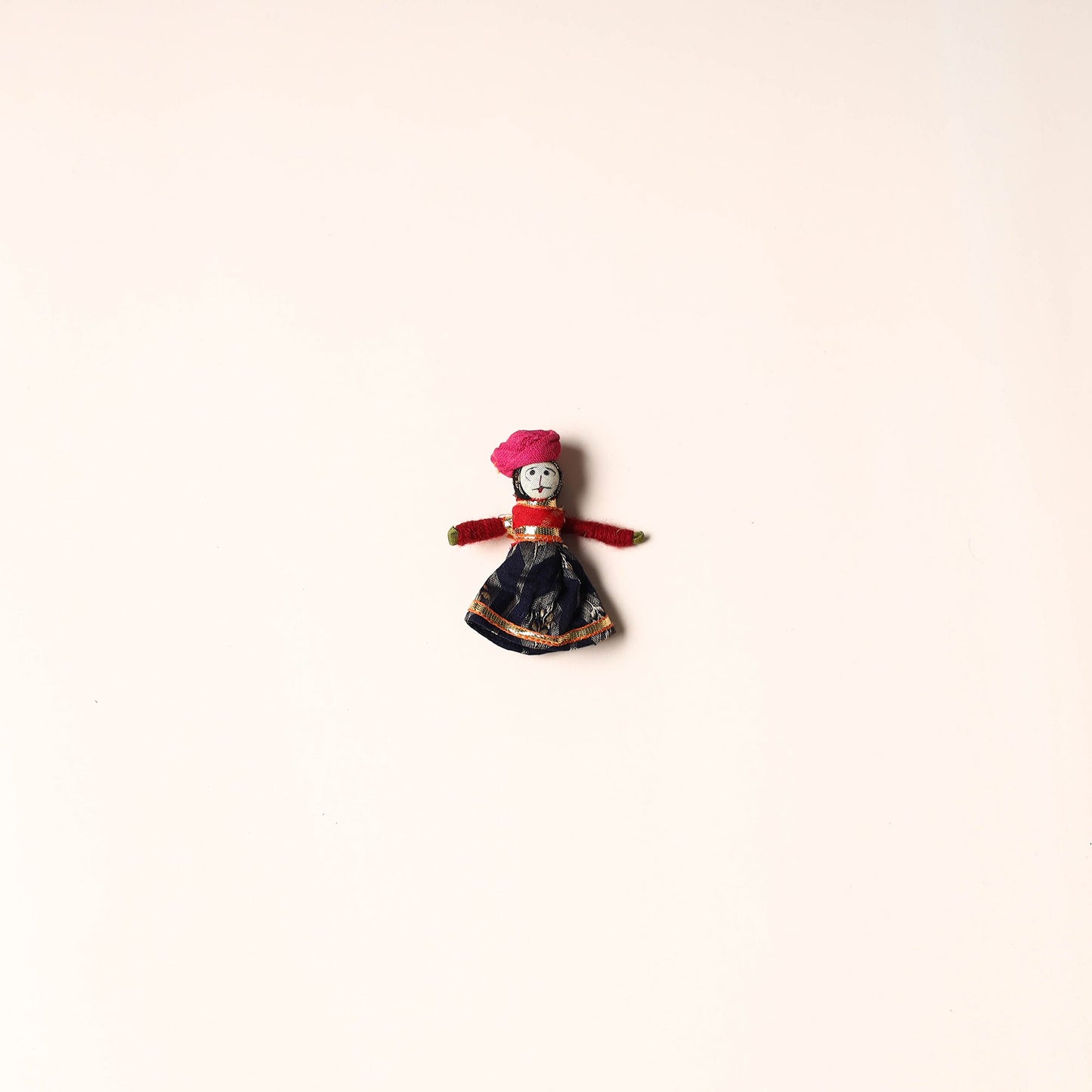 Rajasthani Puppet Couple Handmade Magnet