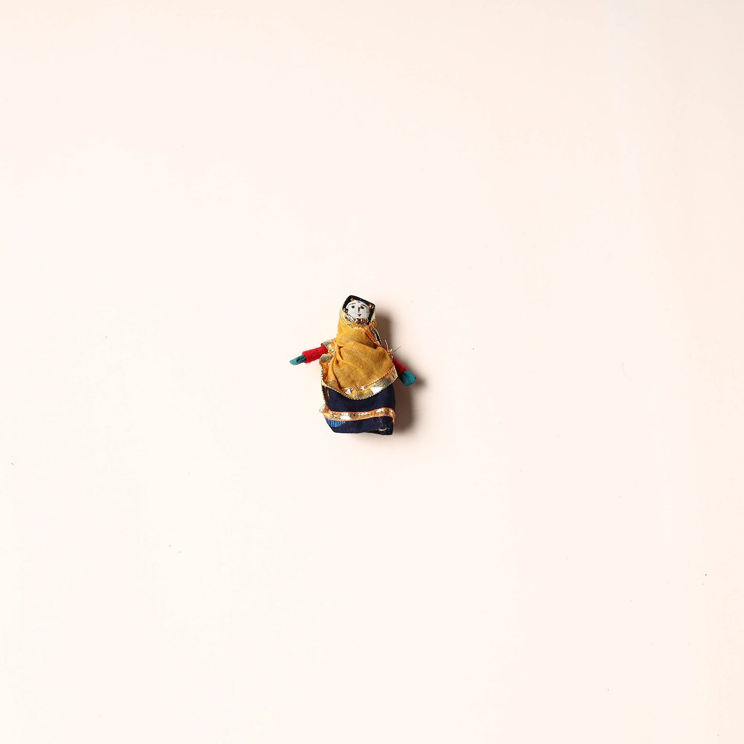 Rajasthani Puppet Couple Handmade Magnet