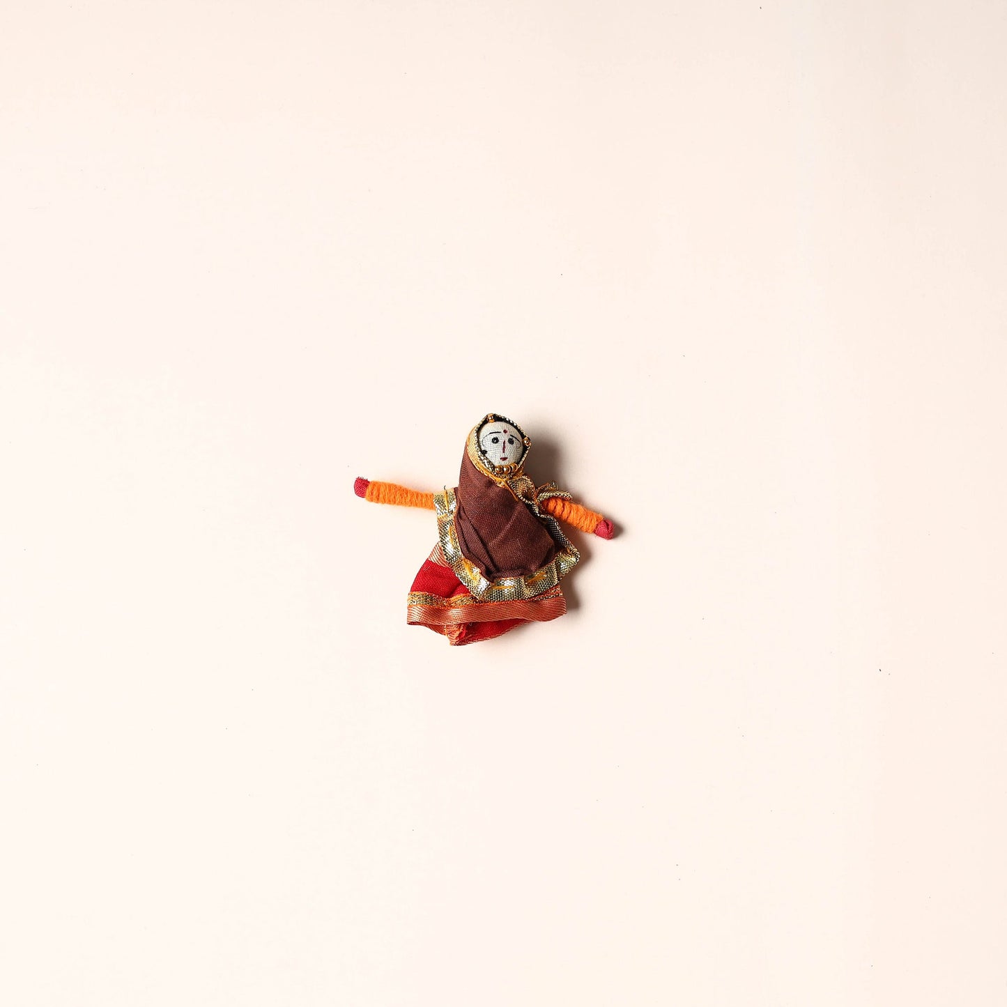 Rajasthani Puppet Couple Handmade Magnet